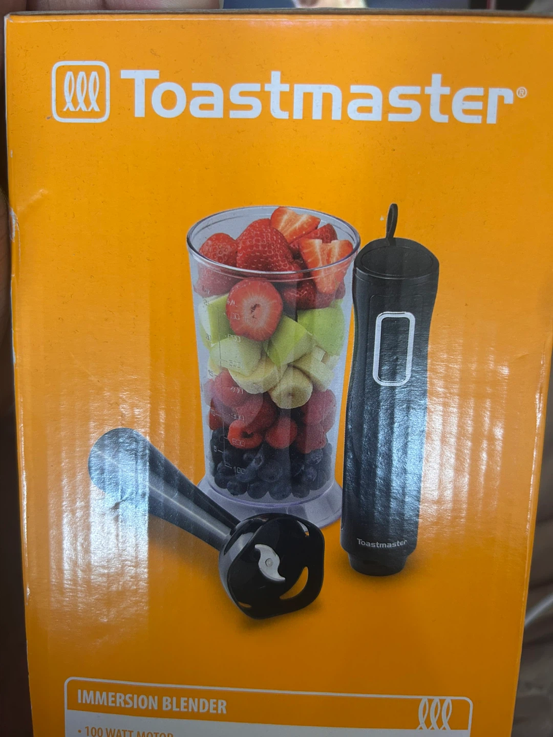 Toastmaster Immersion Blender - Black