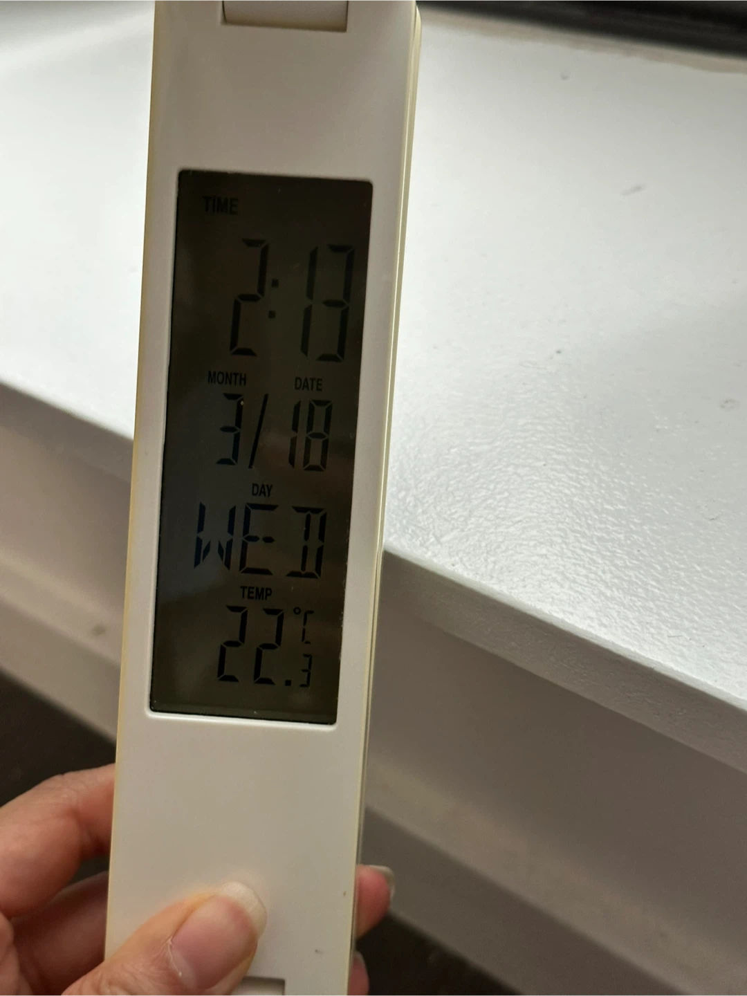 Portable LED Desk Lamp (Clock and Thermometer) - photo 3