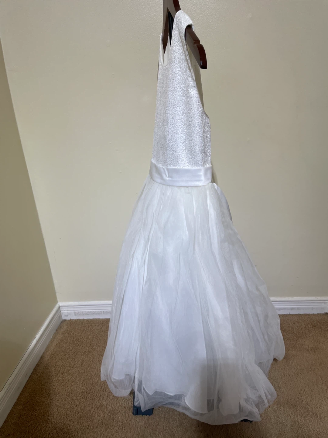 White Flower Girl/Communion Dress - photo 5