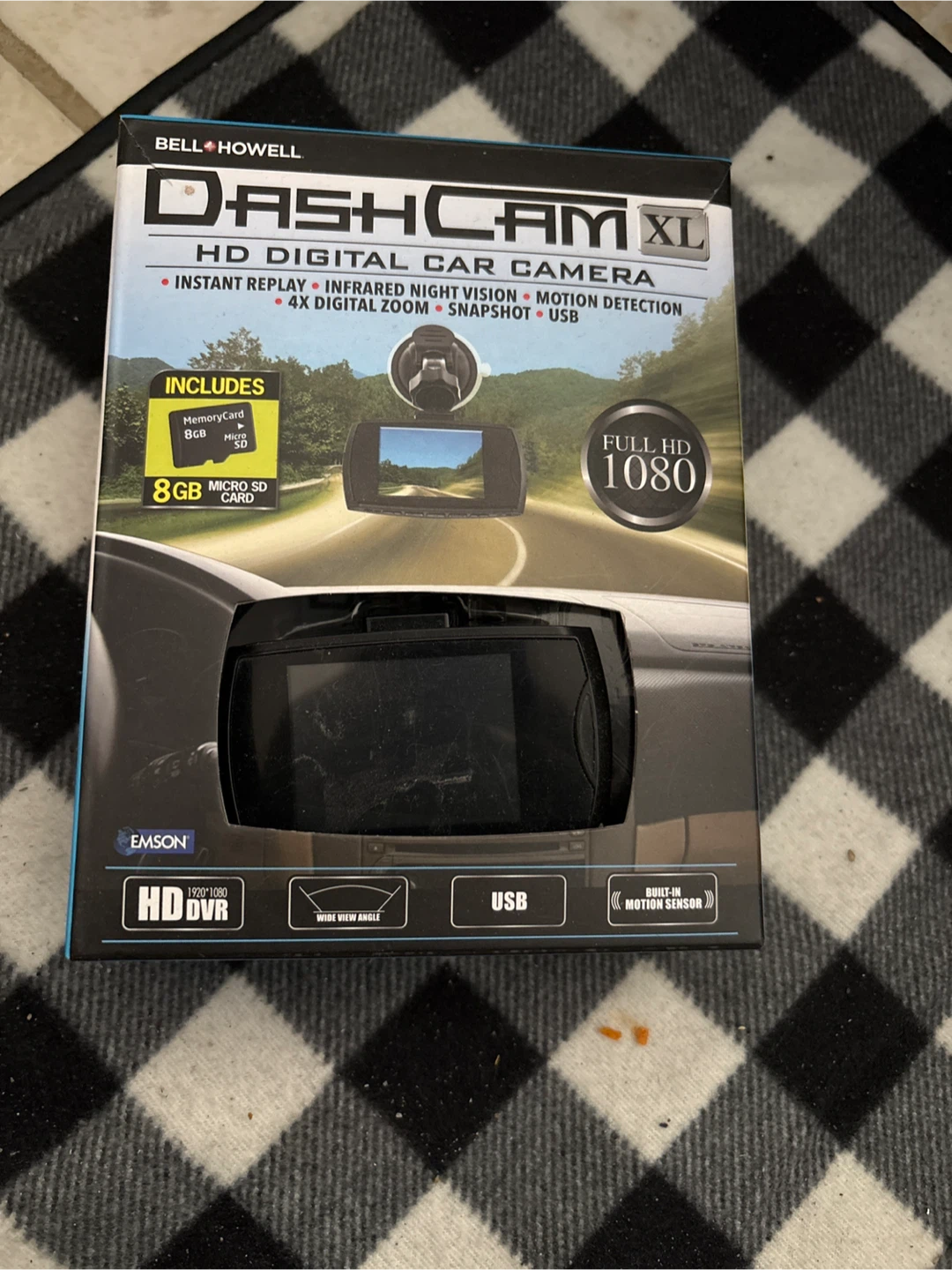 Bell+Howell Dash Cam XL HD Digital Car Camera