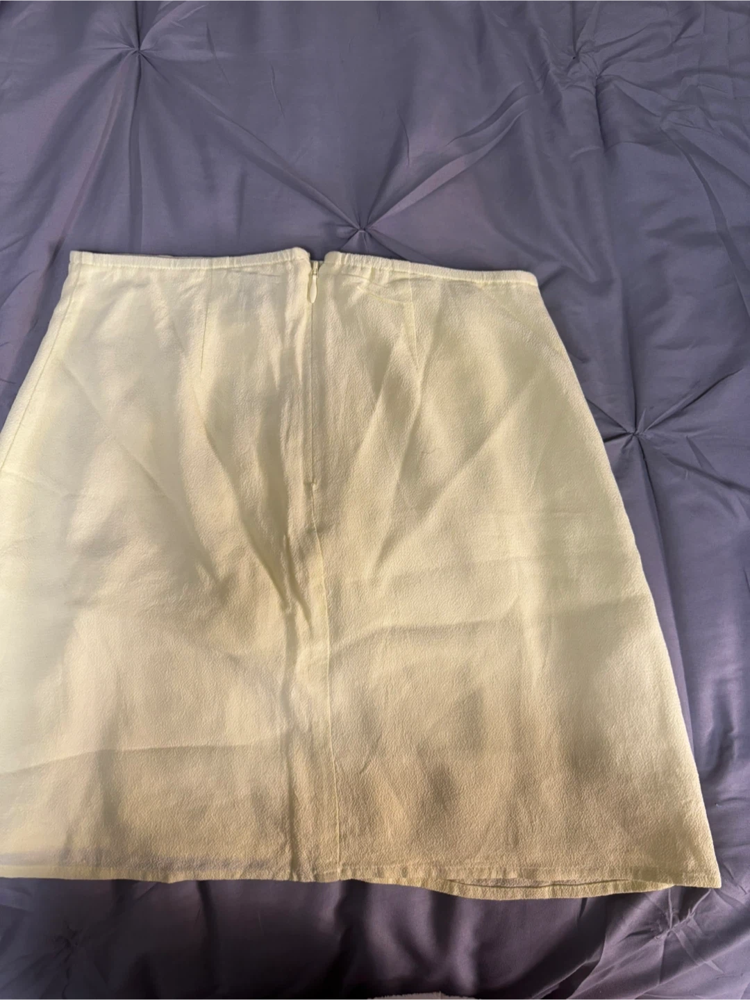 Aritzia Yellow A-Line Skirt - photo 3