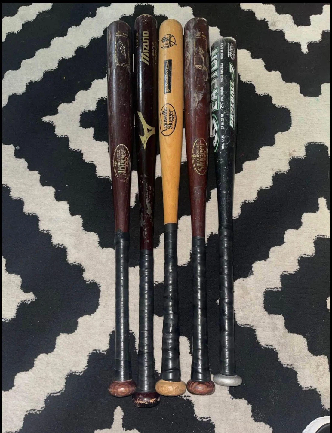 Lot of 5 Baseball Bats - photo 5
