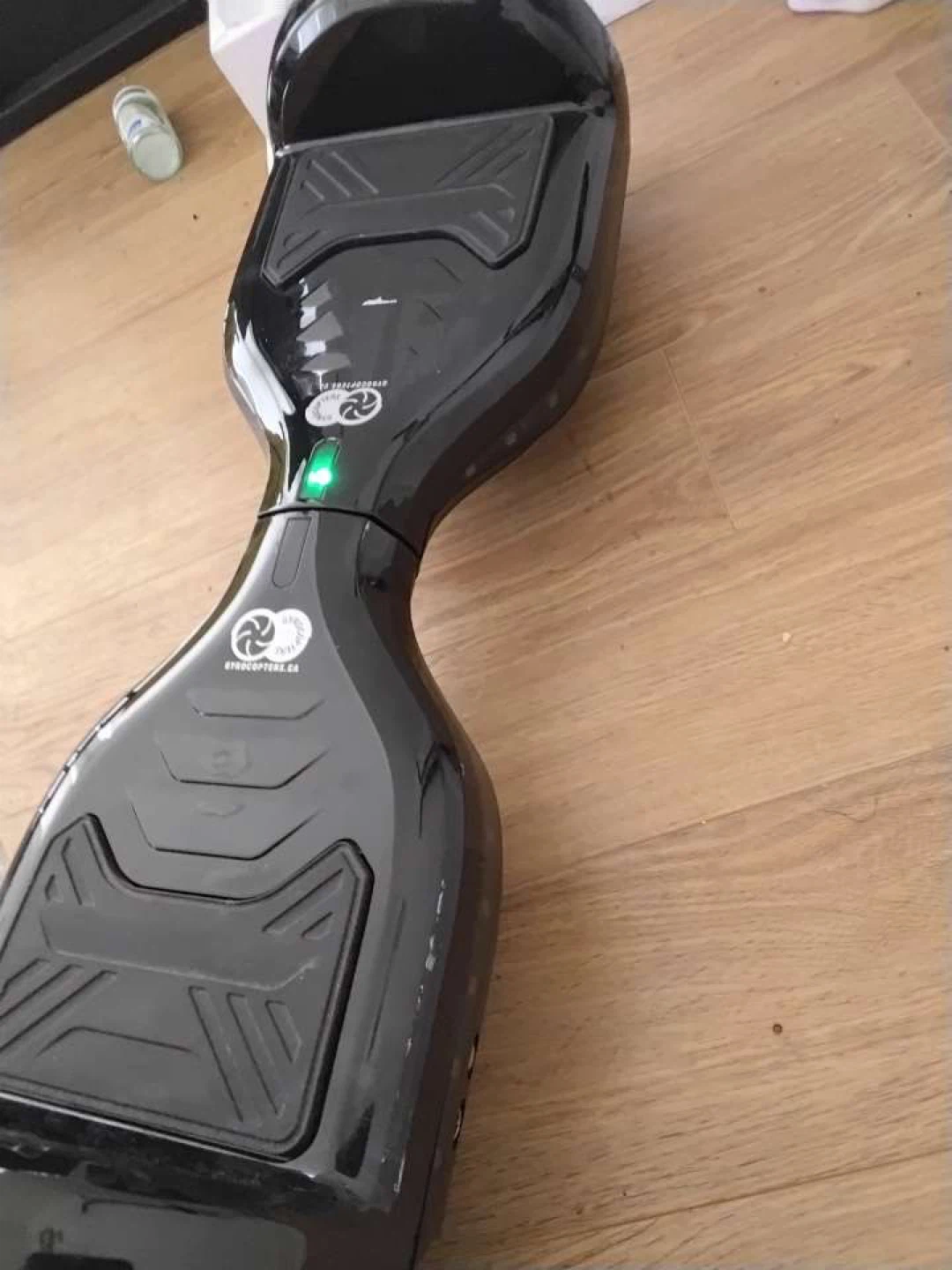 Black Hoverboard with LED Wheels - photo 2