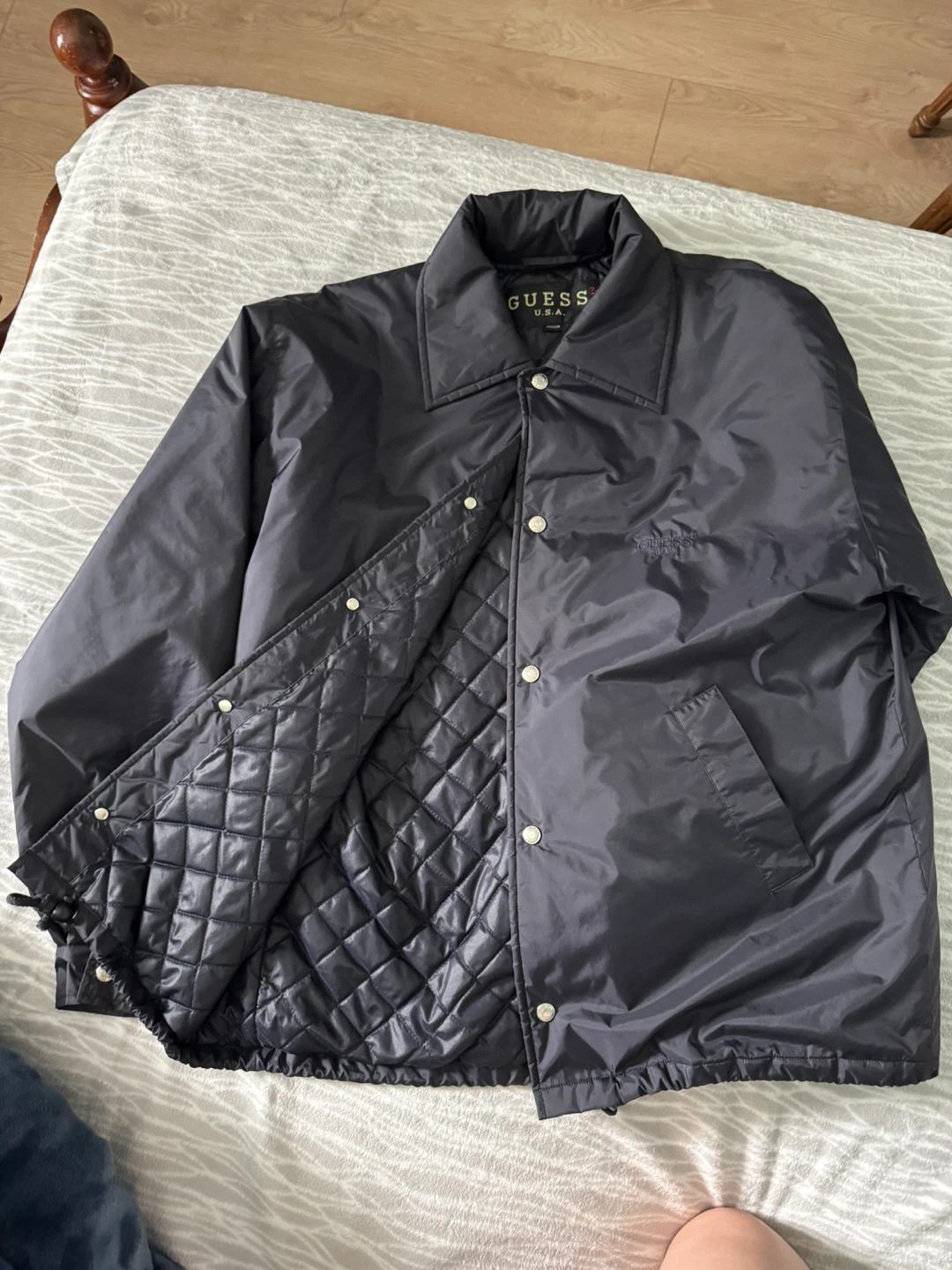 Guess USA Quilted Lined Jacket