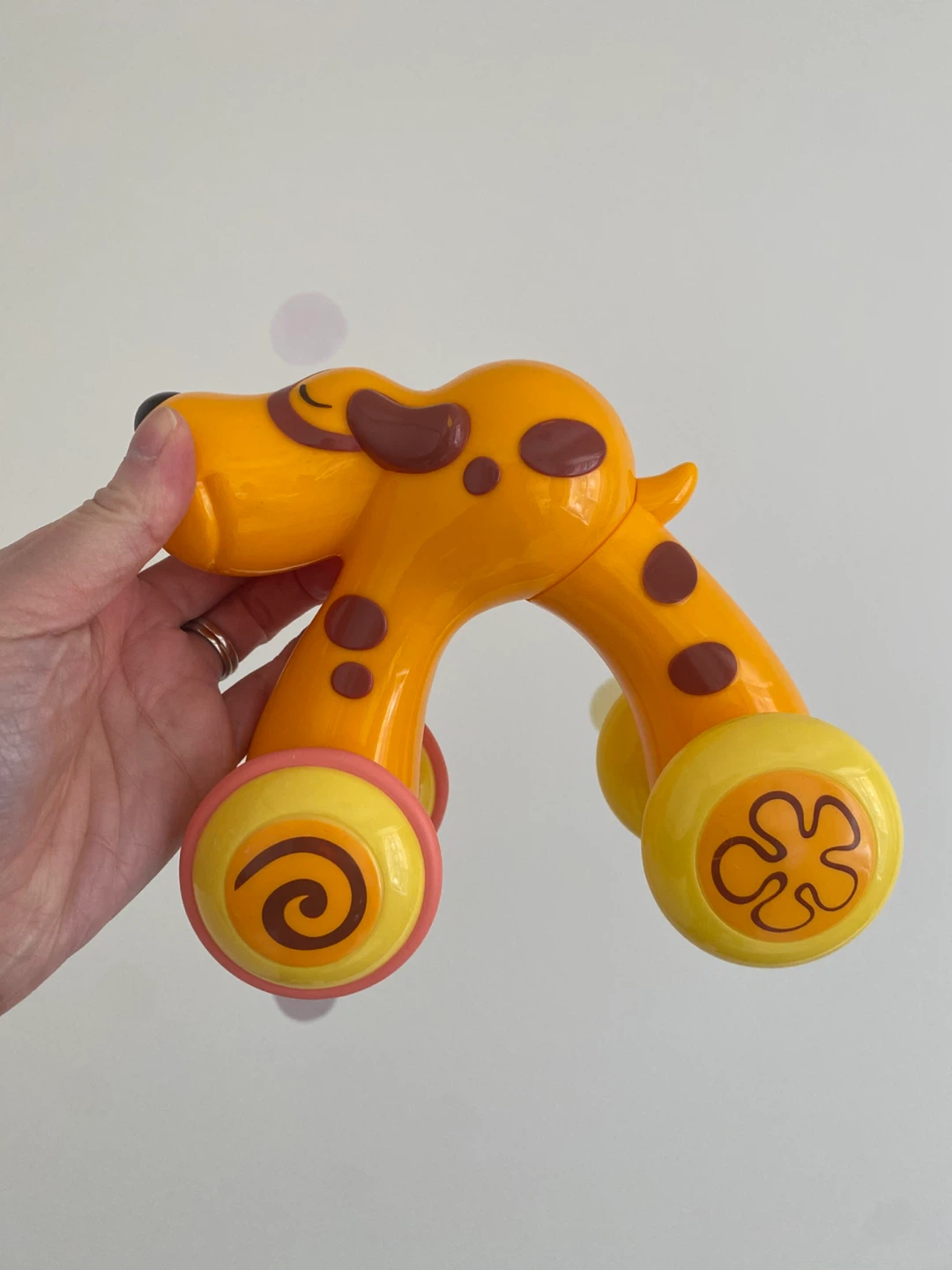 Press and go dog toy for kids