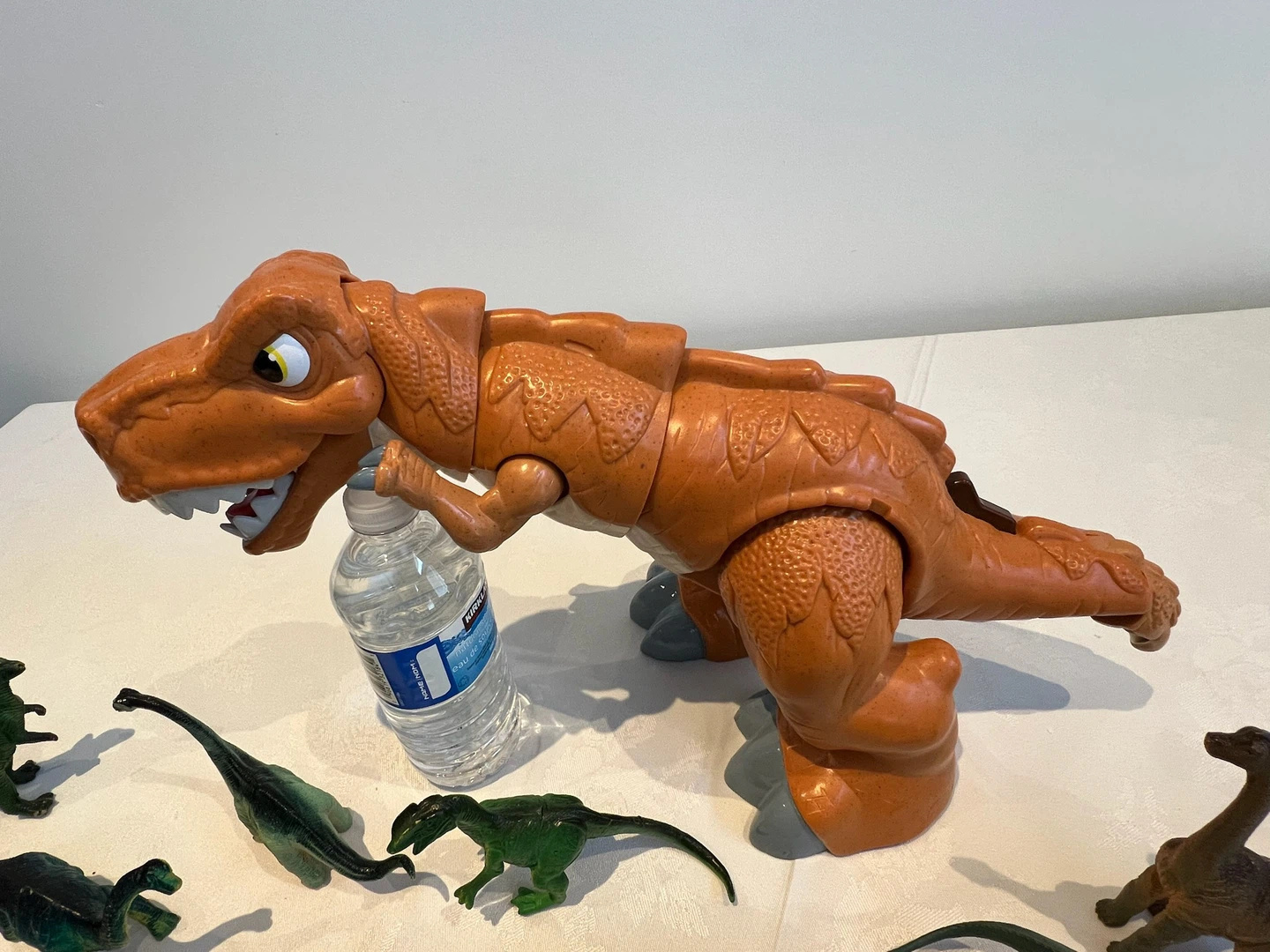Large collection of plastic dinosaur toys - photo 2