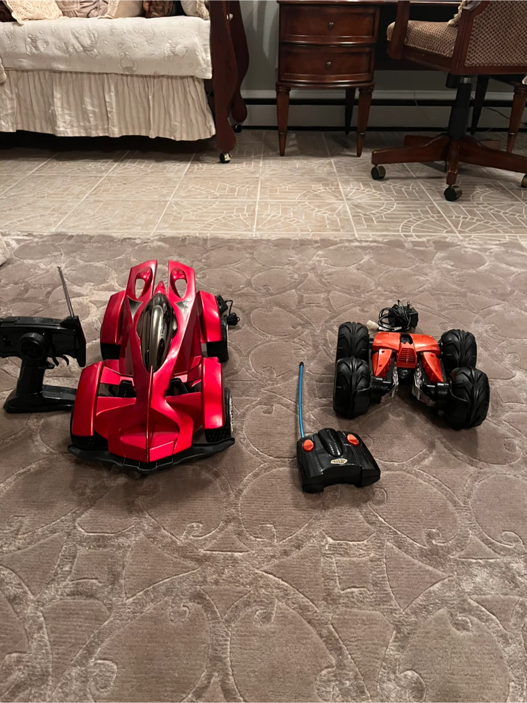 2 Remote Controlled RC Cars