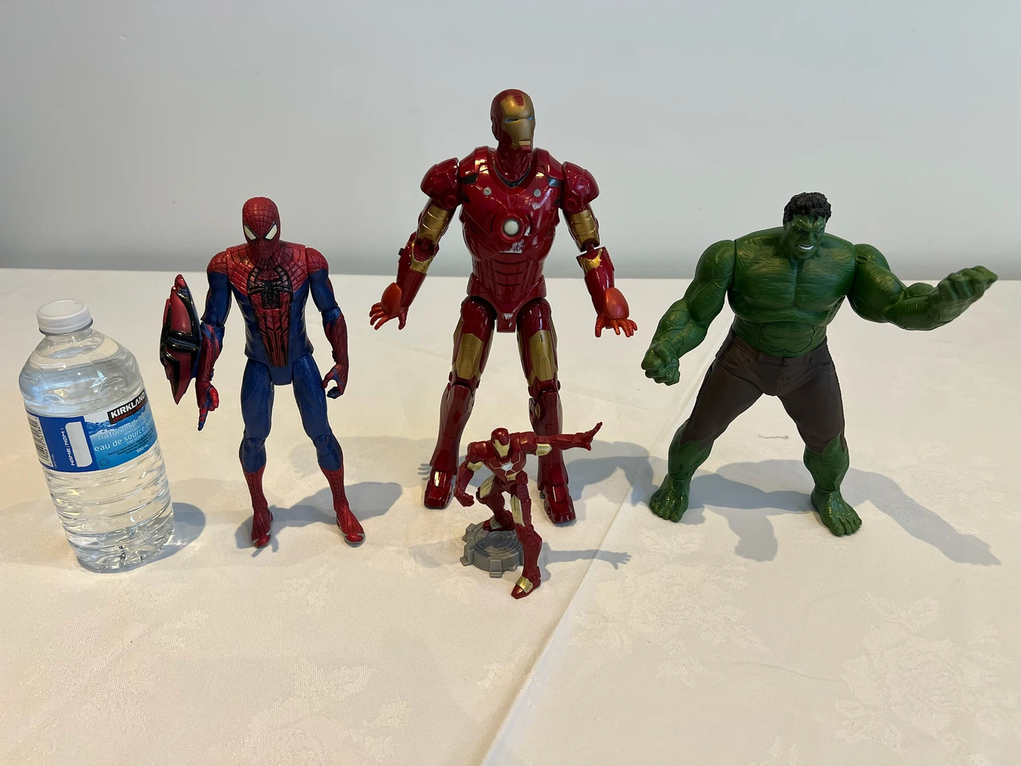 Marvel Avengers Action Figures - Iron Man, Hulk, Spiderman