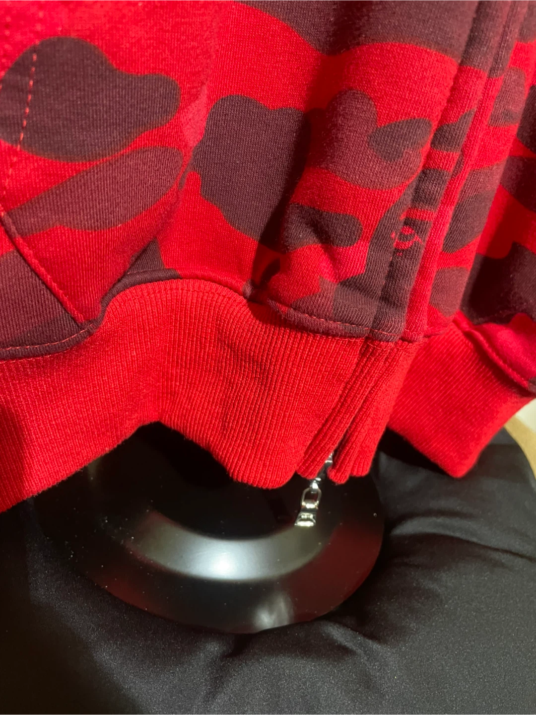 Designer Inspired - BAPE Red Camo Shark Full Zip Hoodie - photo 5