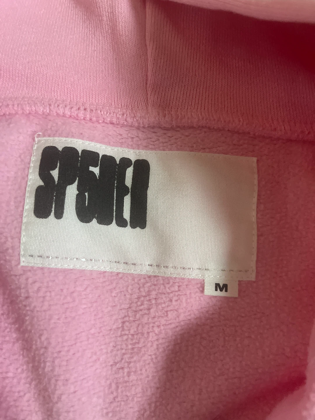 Unreleased sp5der hoodie pink rhinestone - photo 2