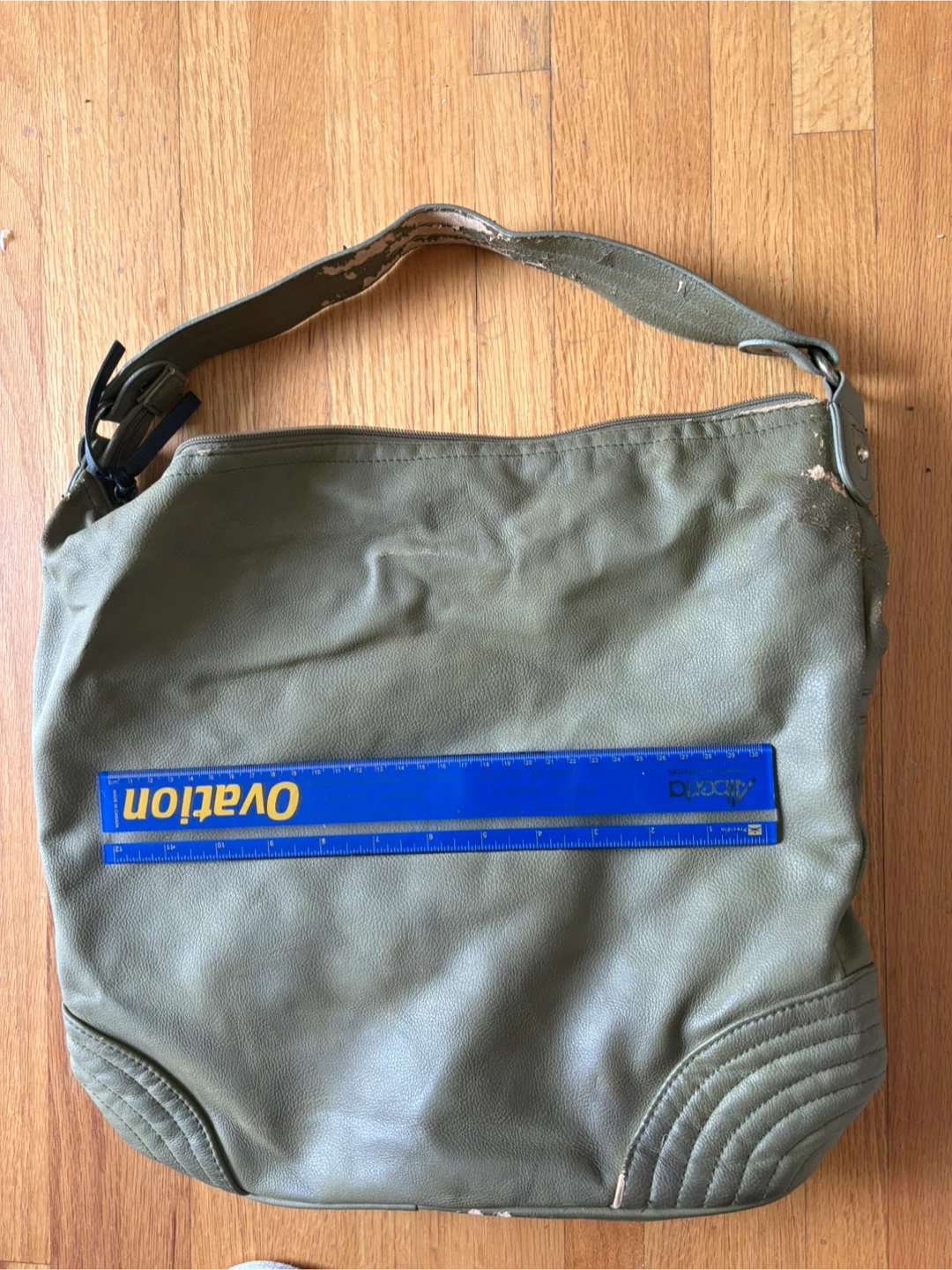 Olive Green Hobo Handbag - photo 3