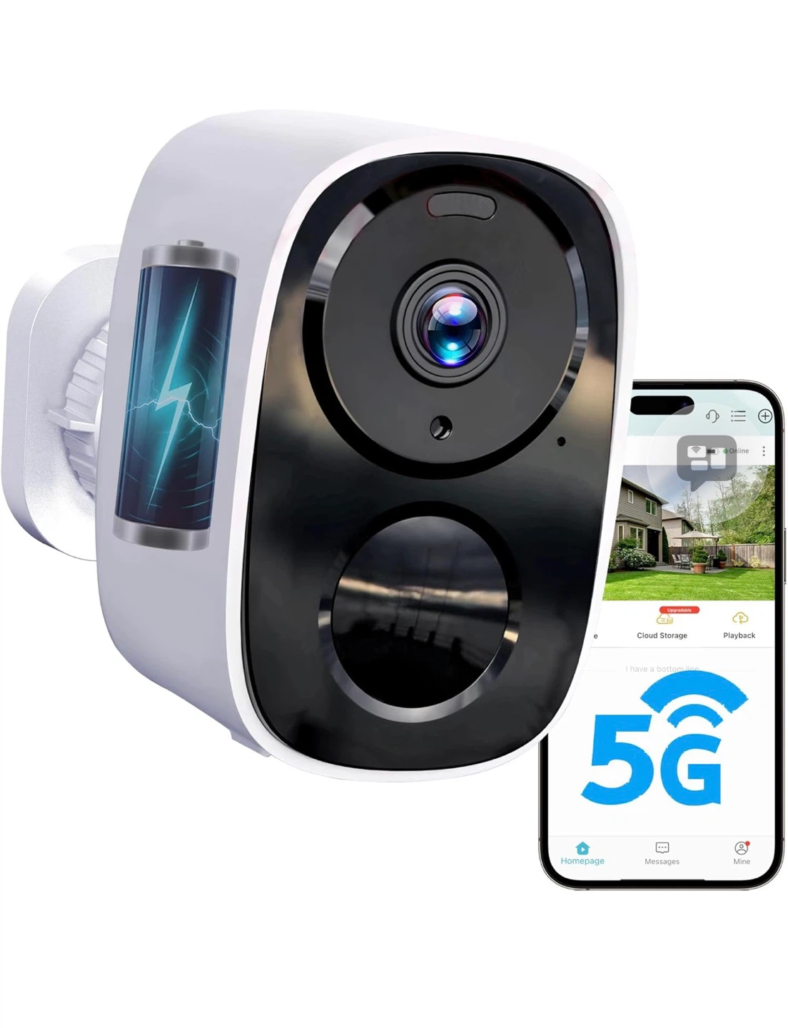 O-KAM Pro 2K HD Security Camera