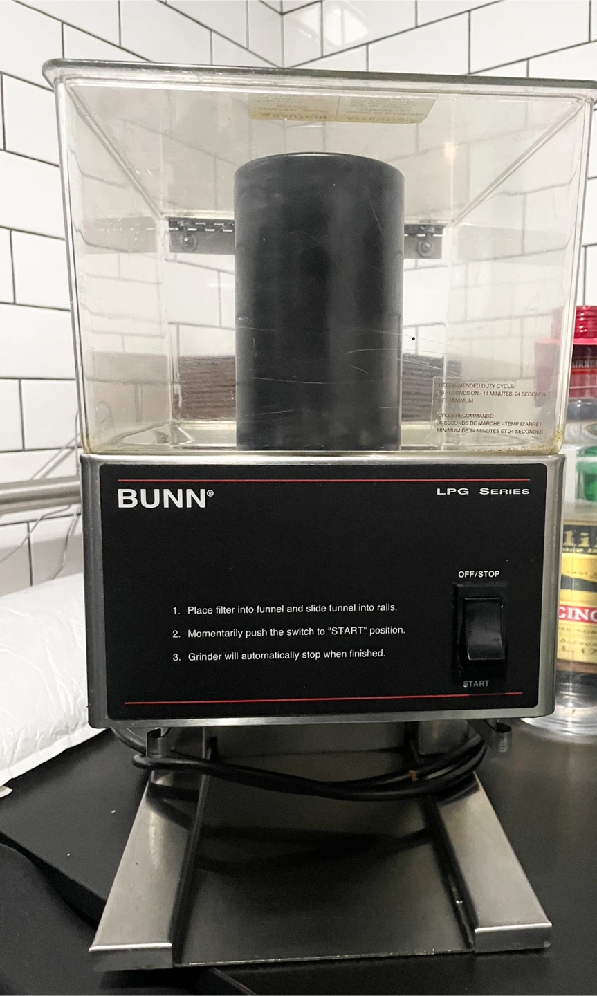 BUNN LPG Series Coffee Grinder