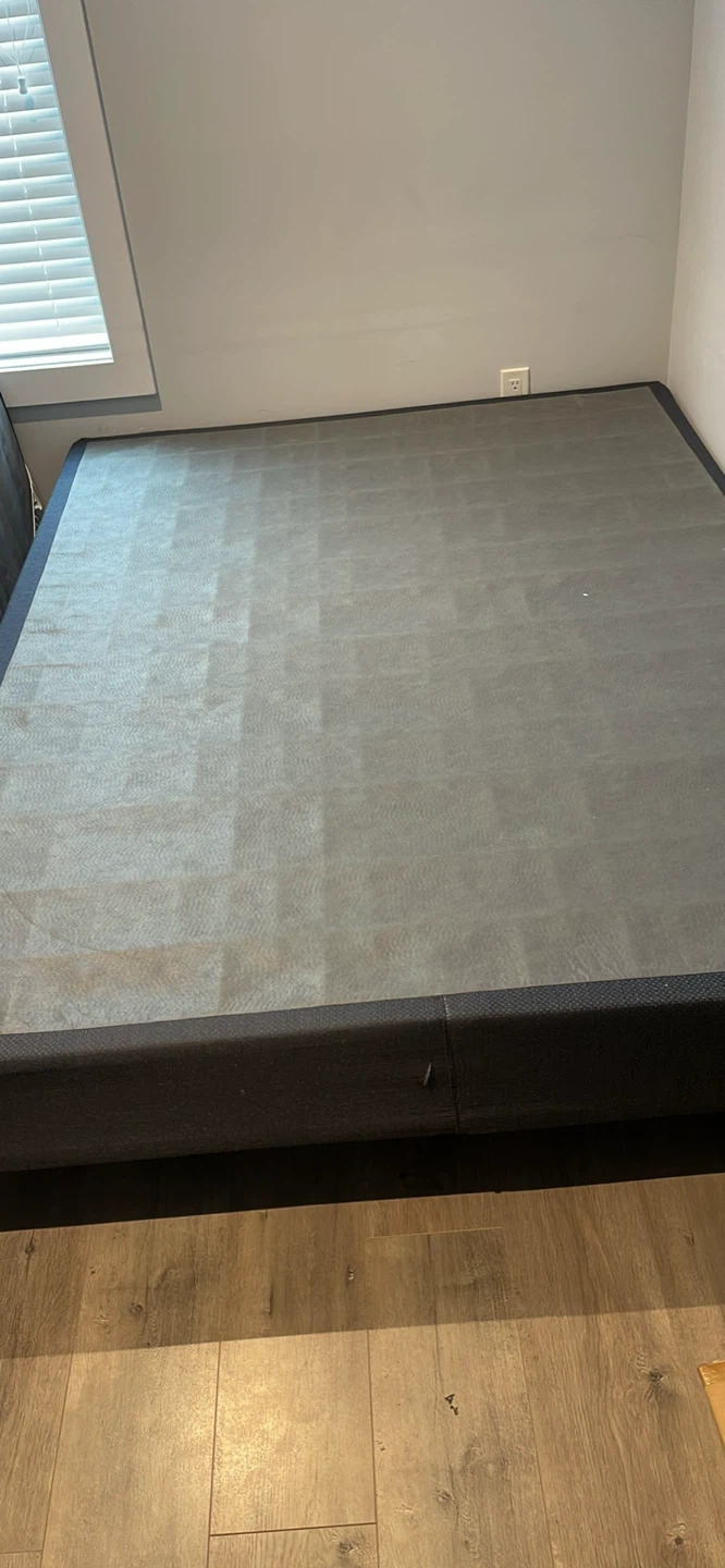 Queen Box Spring & Mattress Set – Clean, Good Condition
