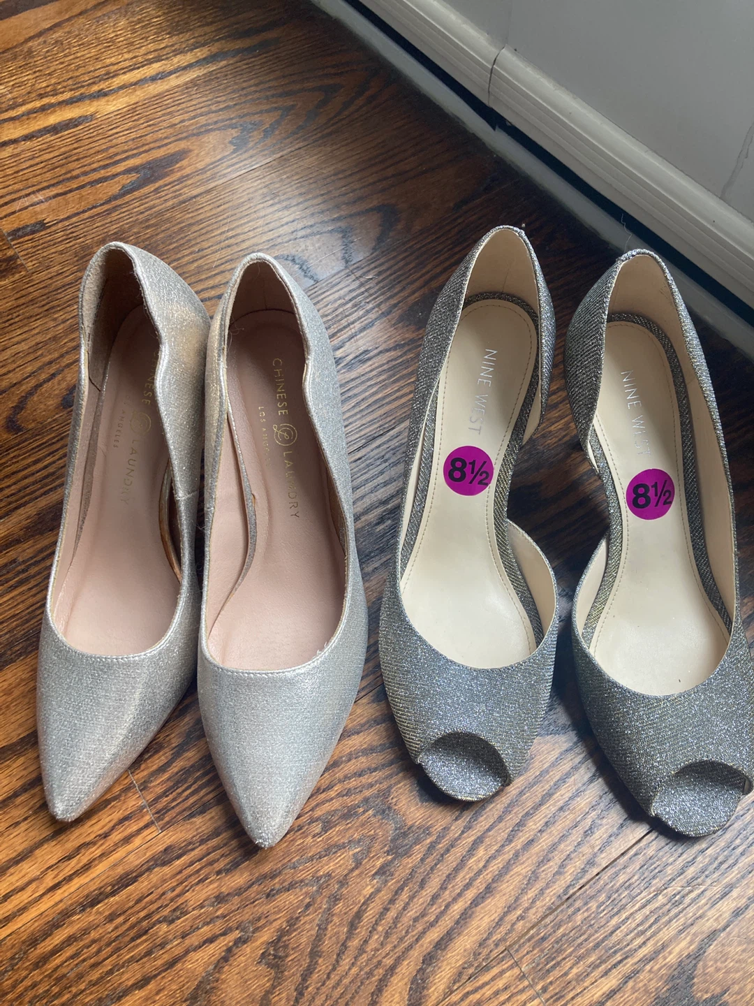Size 8.5 heels
