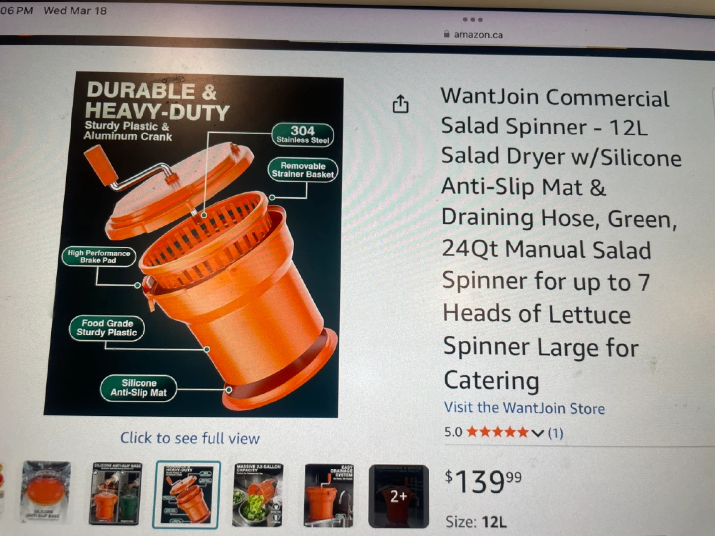 Salad spinner - photo 2