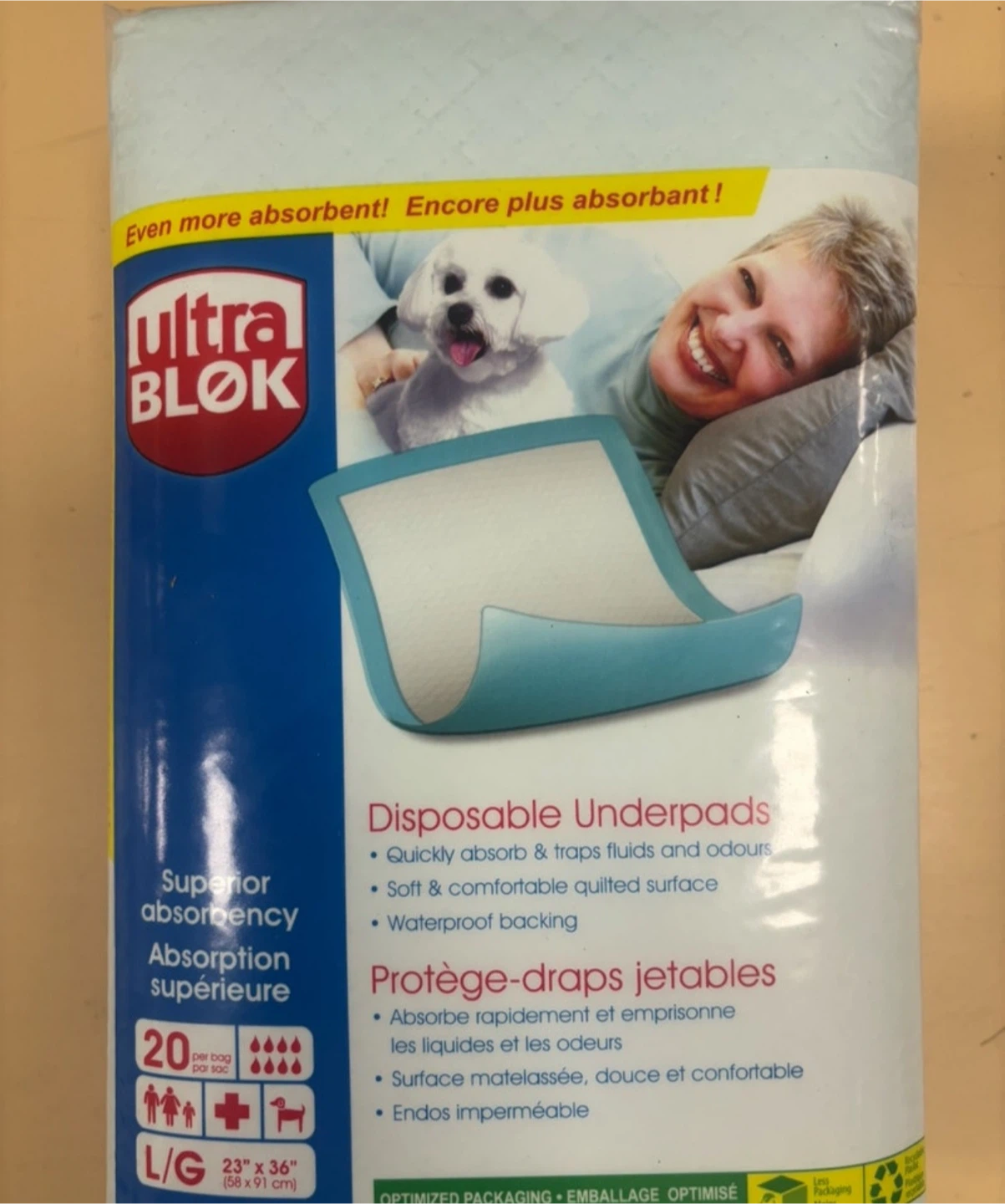 UltraBlok Disposable Underpads