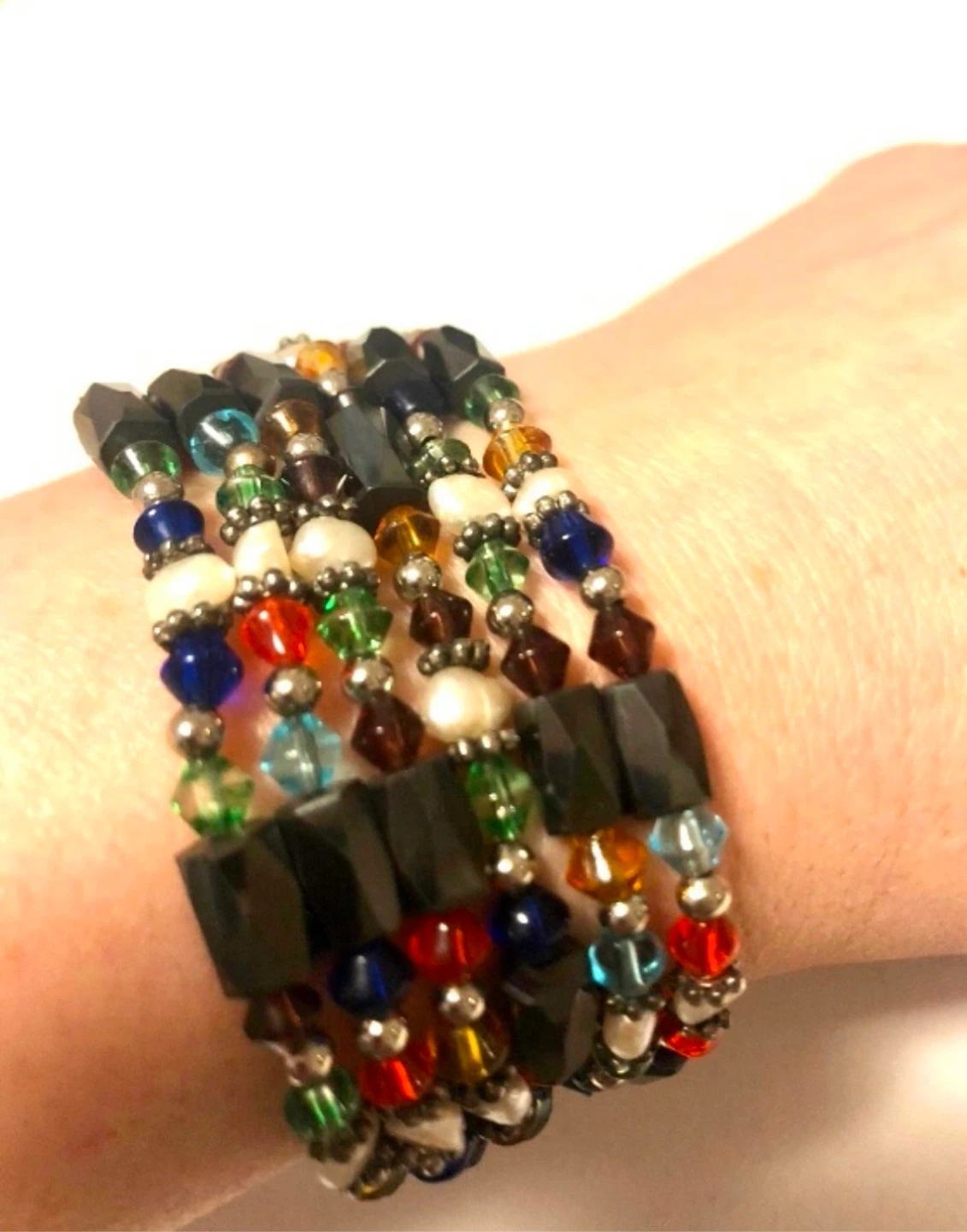 Beaded Magnetic Necklace or Bracelet Jewelry - photo 2