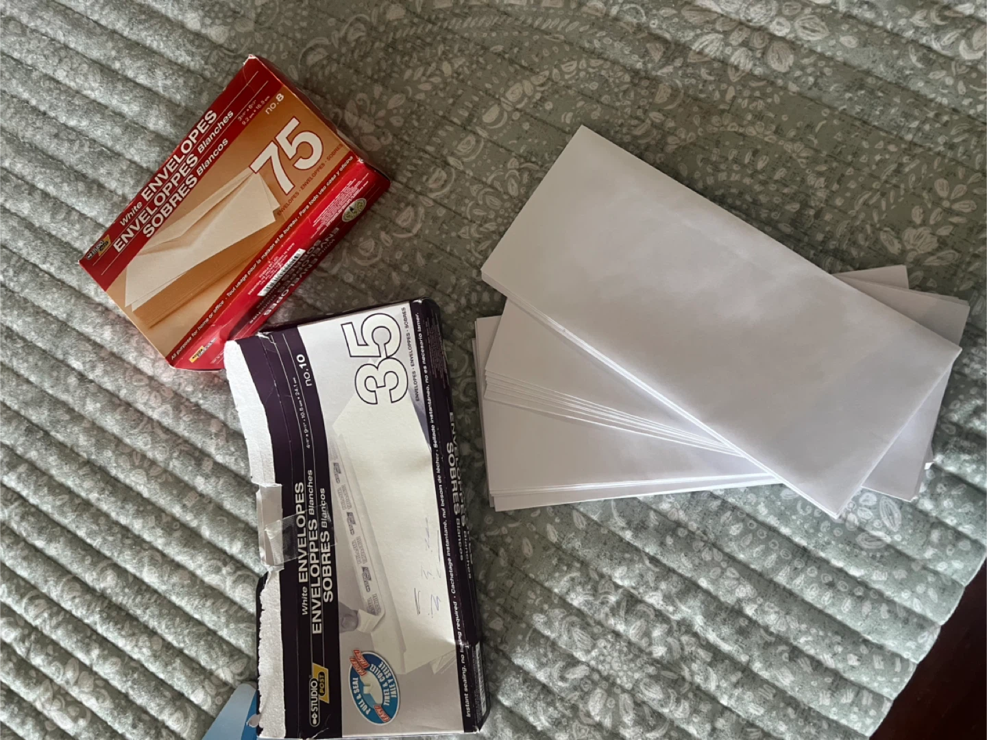 Studio 75 & 35 White Envelopes