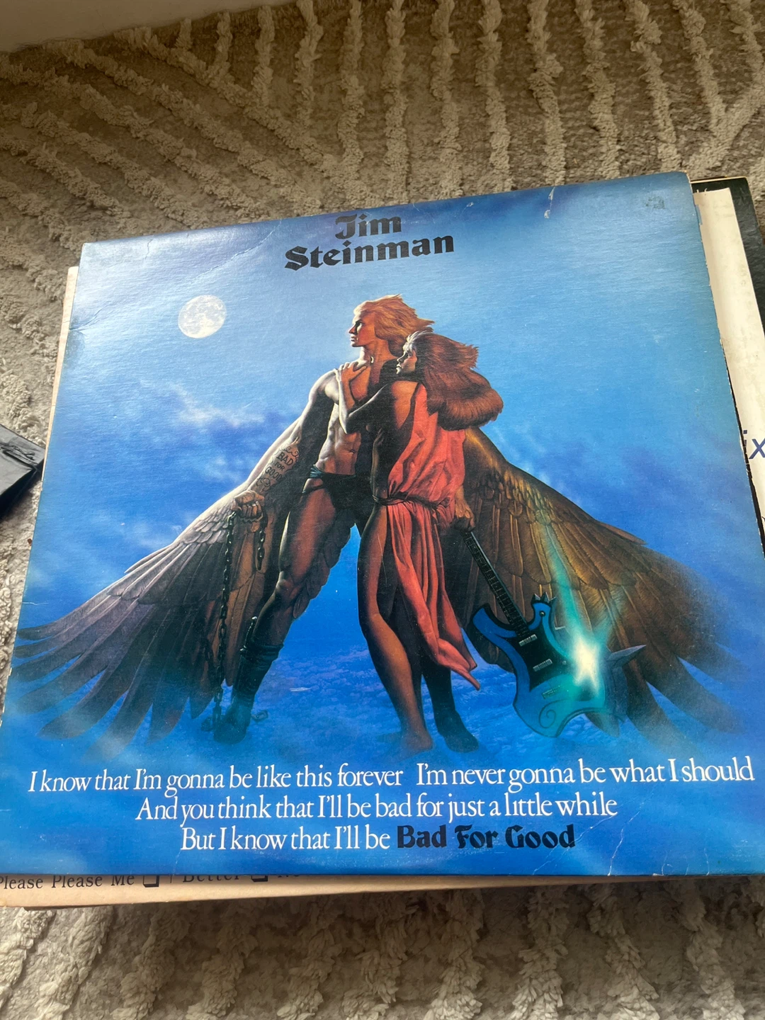 Jim Steinman Bad For Good Vinyl Record