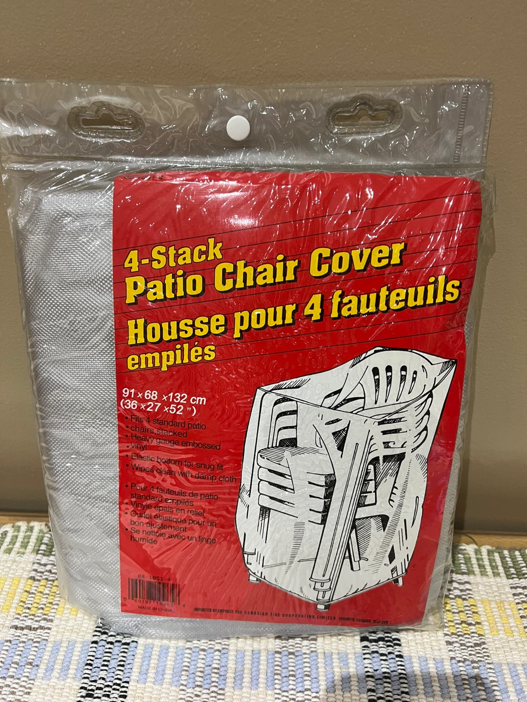 4-Stack Patio Chair Cover