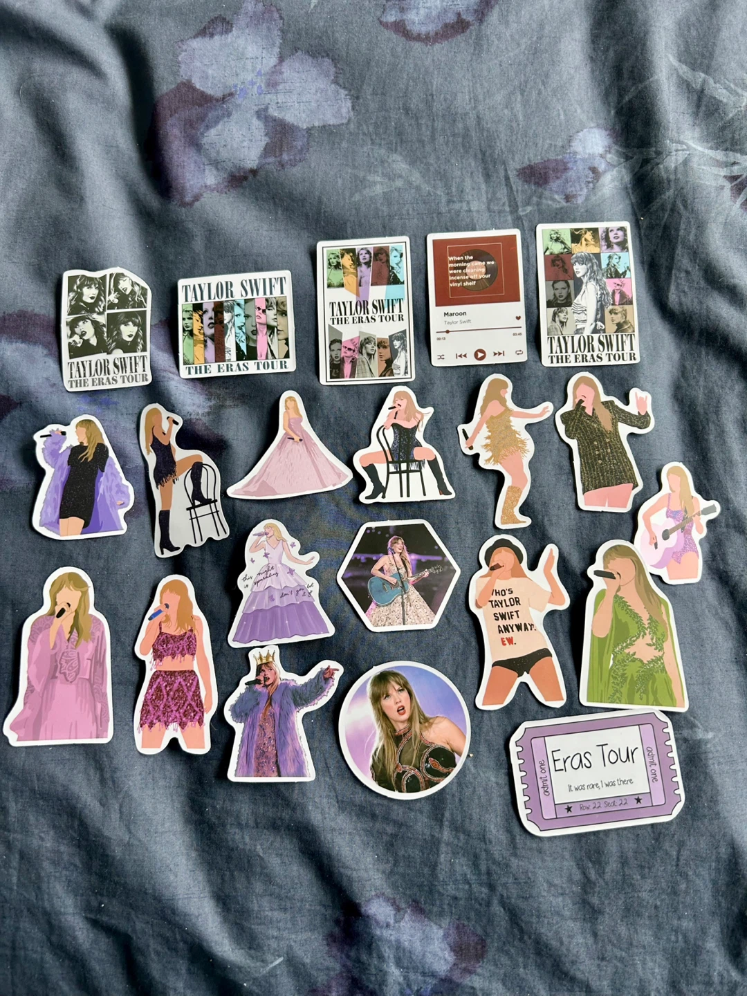 Taylor Swift The Eras Tour Sticker Set
