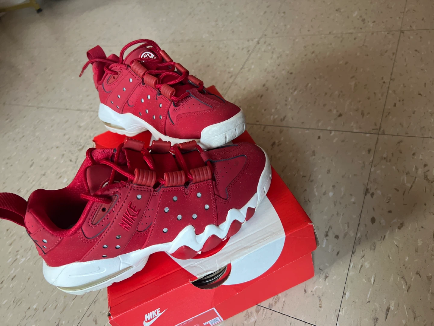 Nike Wearallday (GS) Red Youth Shoes Size 5Y - photo 3