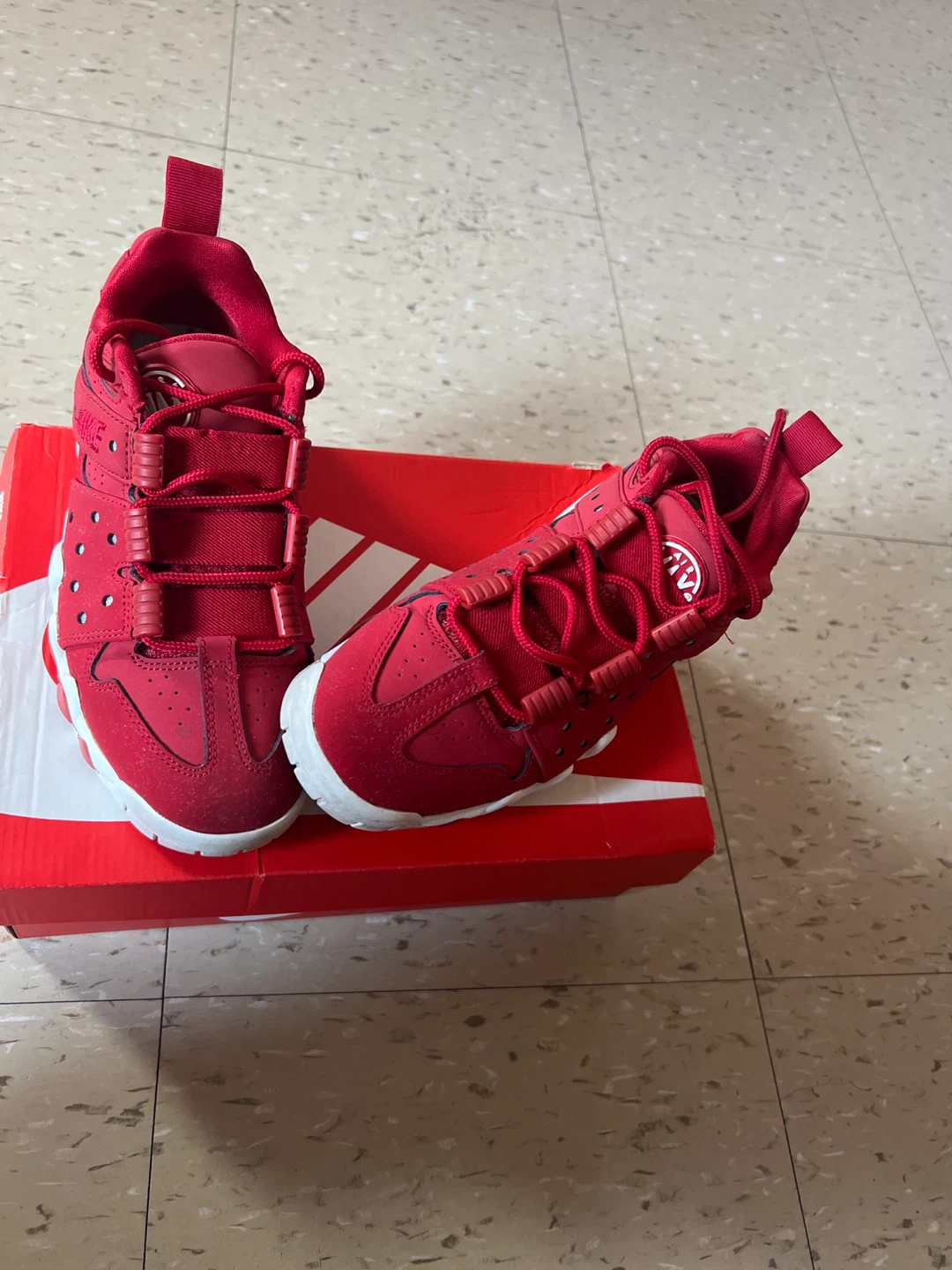 Nike Wearallday (GS) Red Youth Shoes Size 5Y