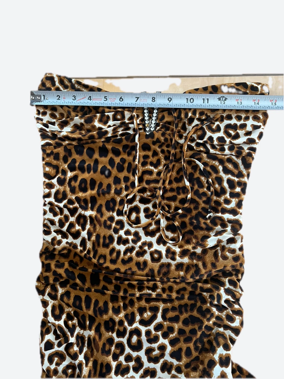 Amiclubwear Leopard Print Halter Dress - photo 5