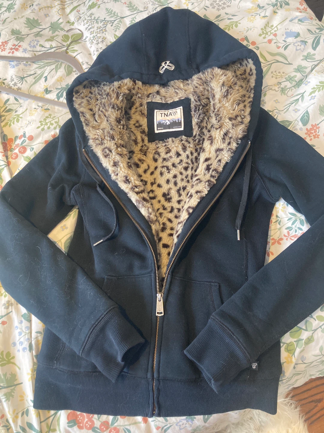 TNA zip up hoodie