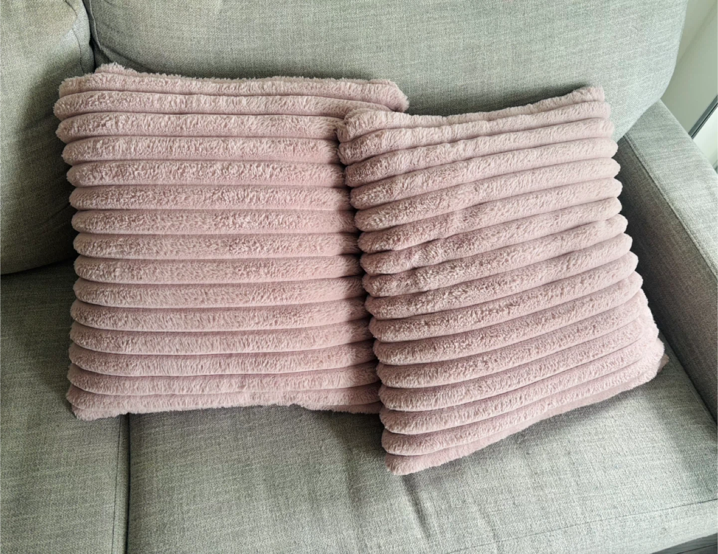 Pink Throw Pillows (Set of 2)