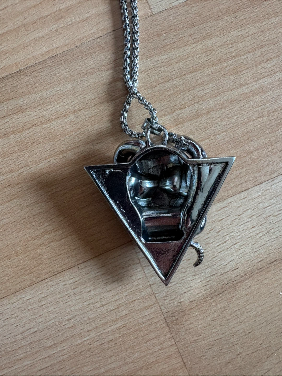 Stainless Steel Skull Python Necklace $15 firm - photo 2