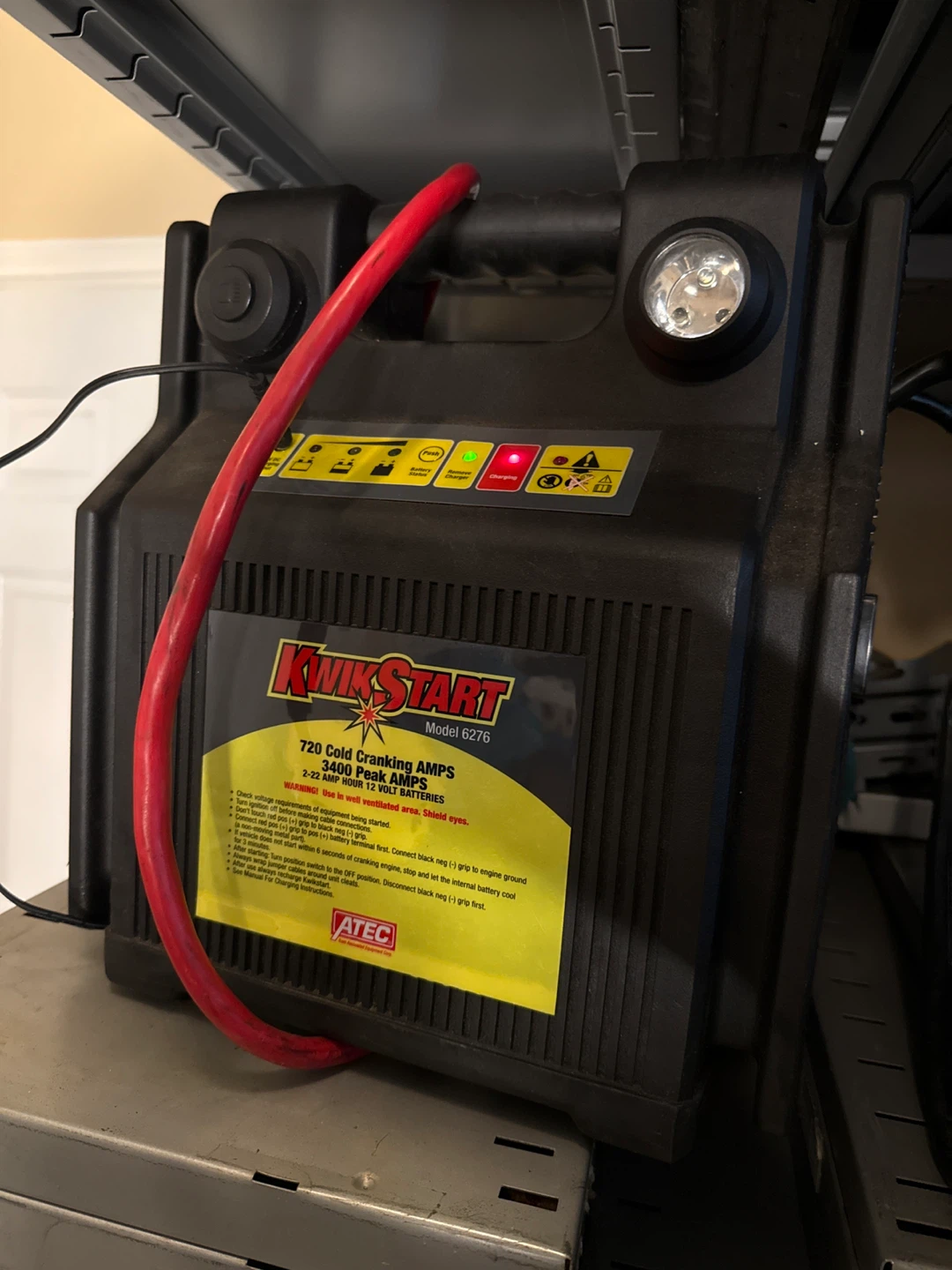 KwikSTART 720 Cold Cranking AMPS Jump Starter