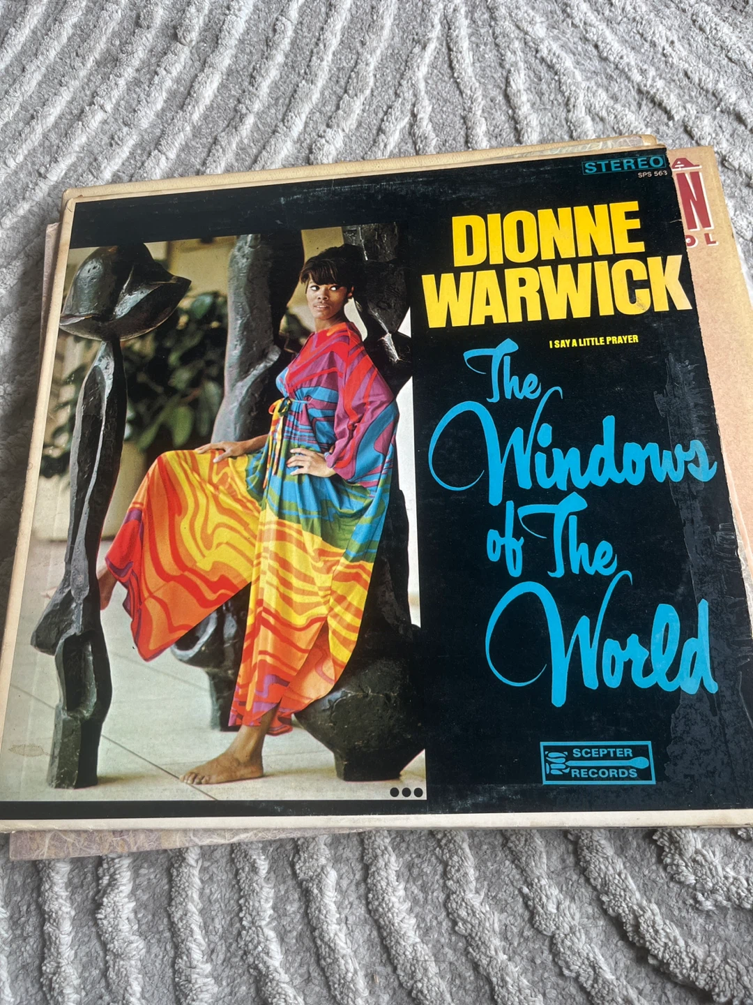Dionne Warwick The Windows of The World Vinyl Record