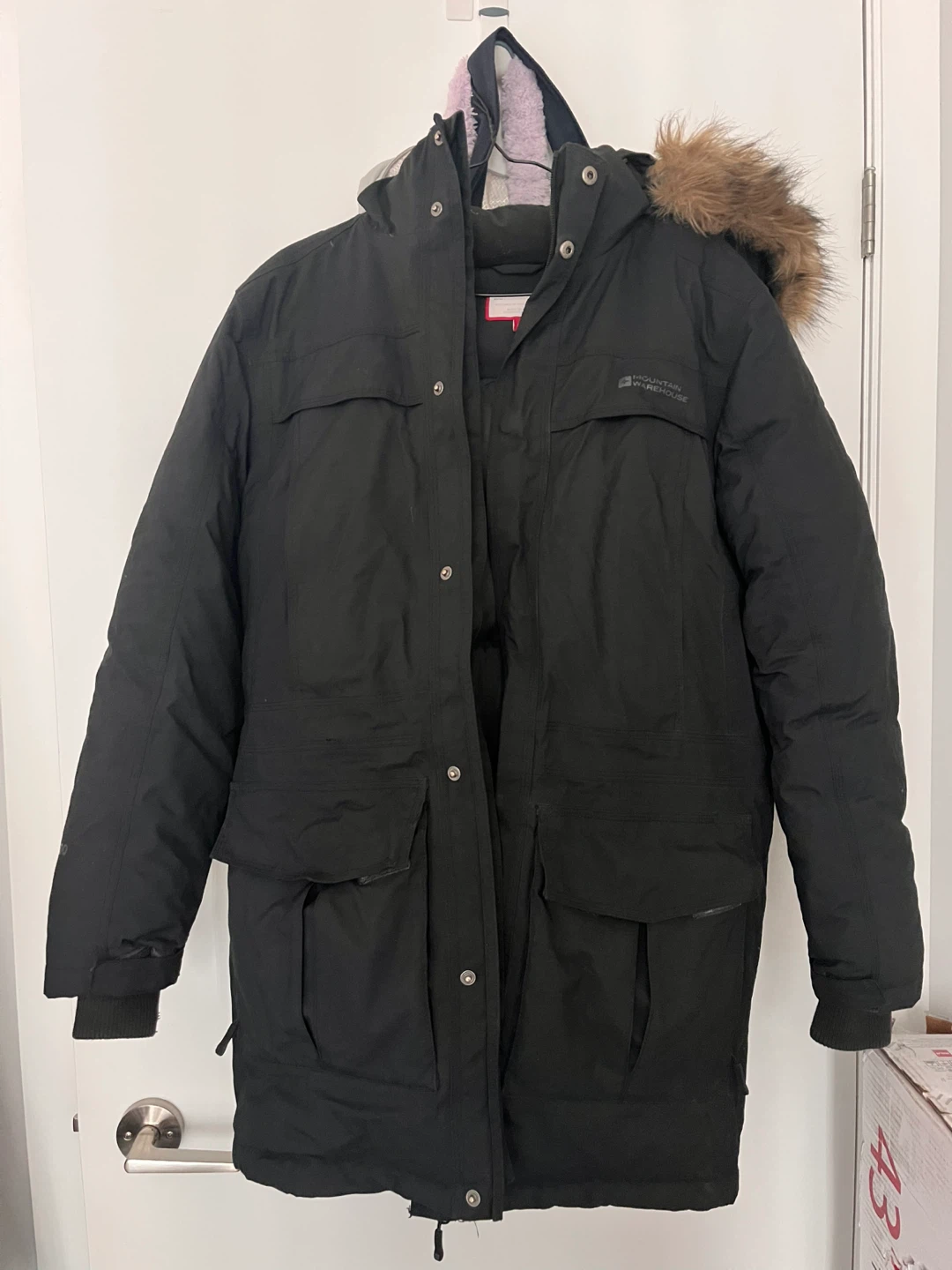 Mountain Warehouse Extreme Black Parka Jacket