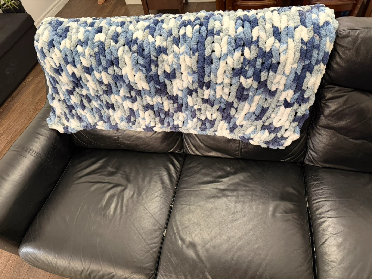 Chunky Knit Blanket - photo 3