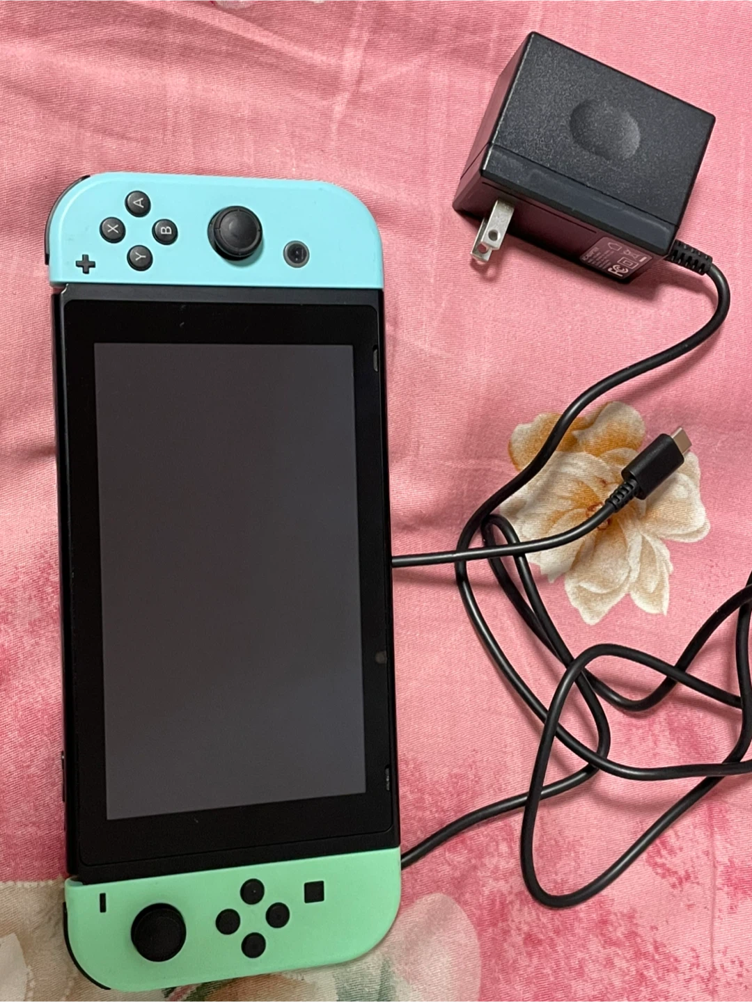 Nintendo Switch 1st gen - Animal Crossing Edition