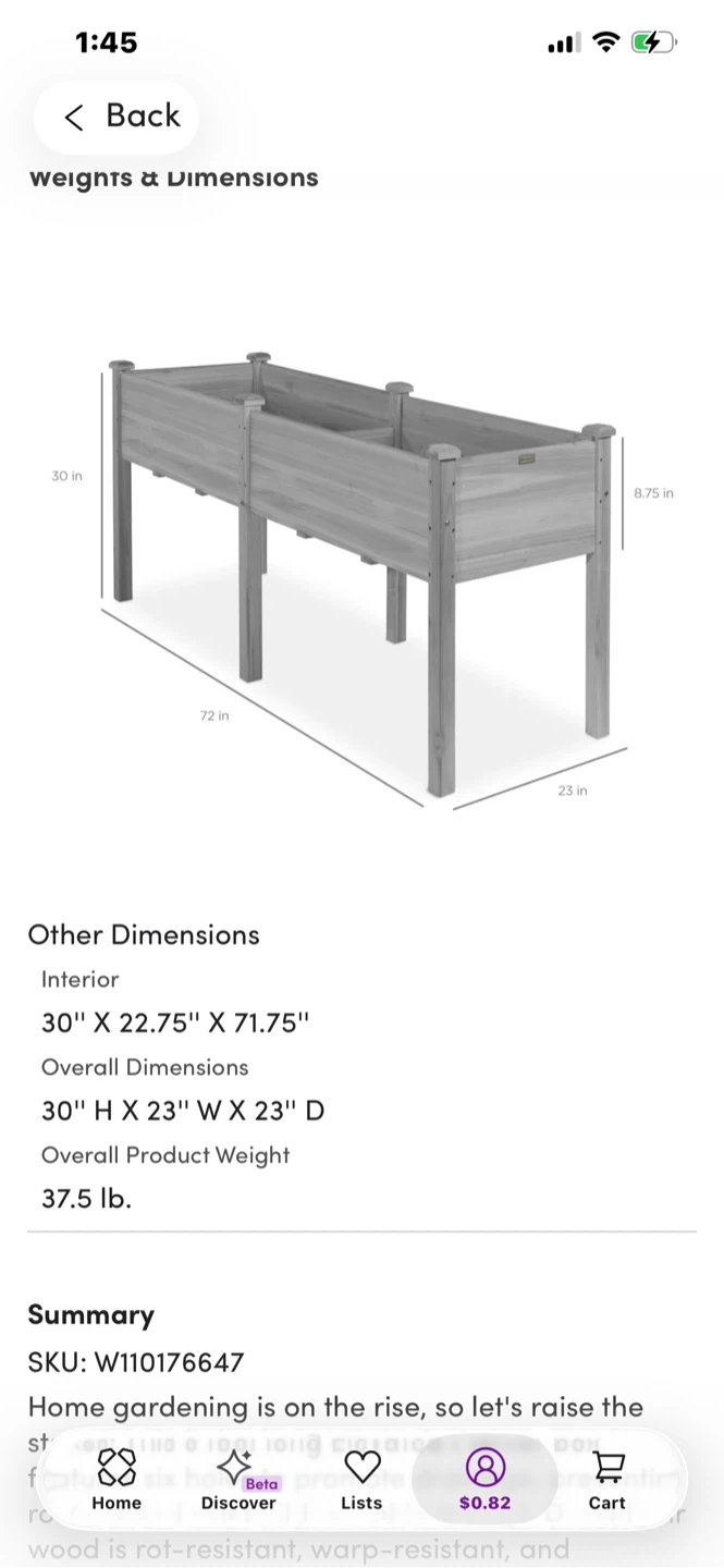 Arlmont & Co. Roban Wood Elevated Planter - photo 3