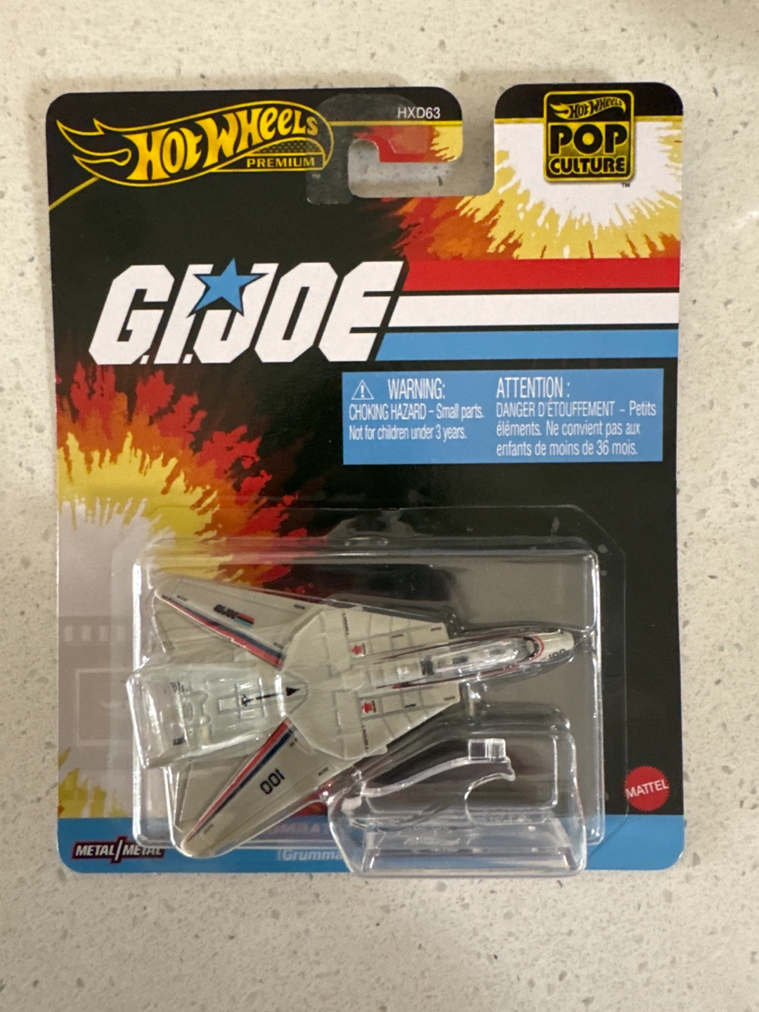 Hot Wheels Premium G.I. Joe F-14 Tomcat Die-Cast