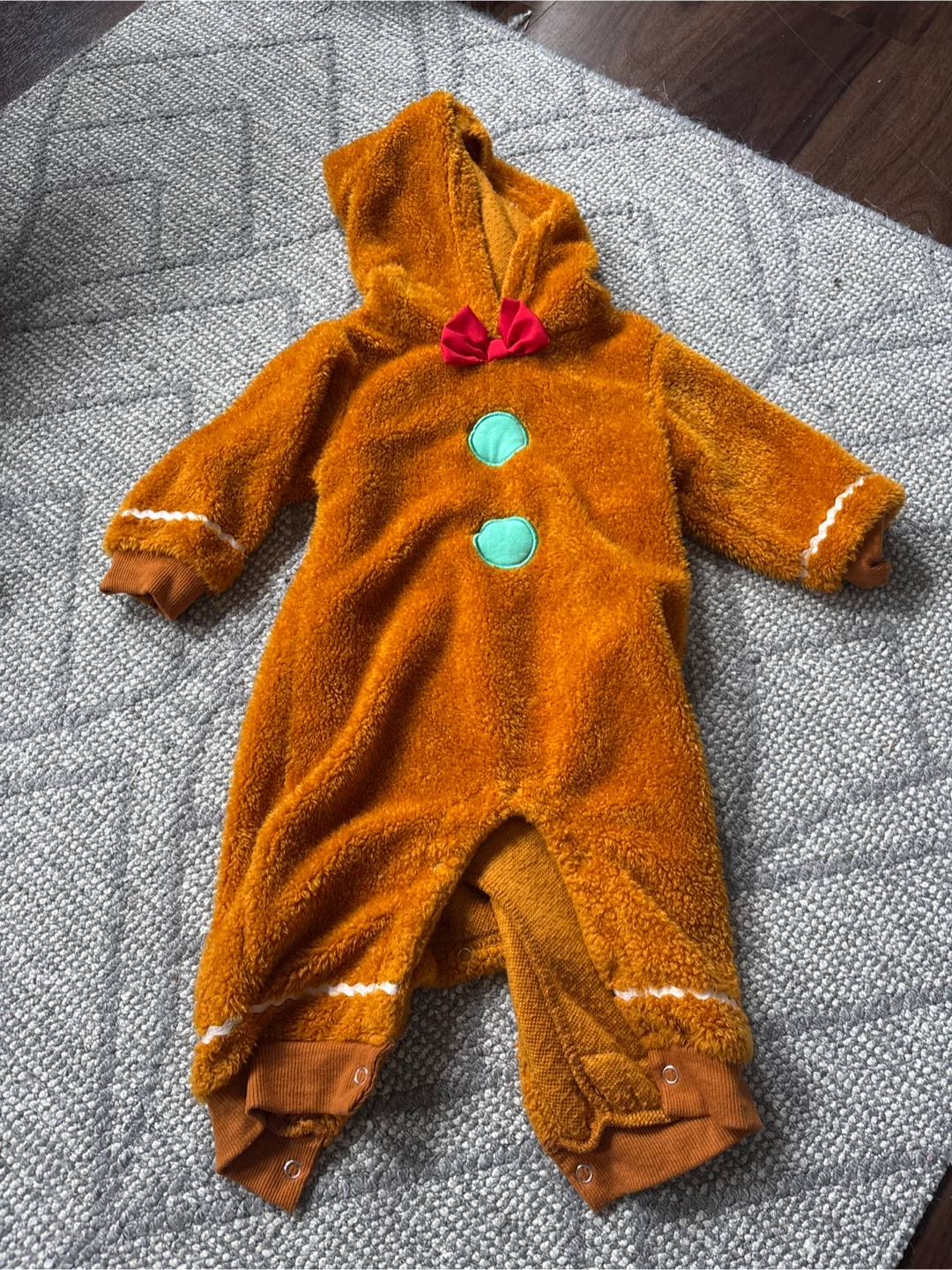 Gingerbread Man pyjamas for 12-18M