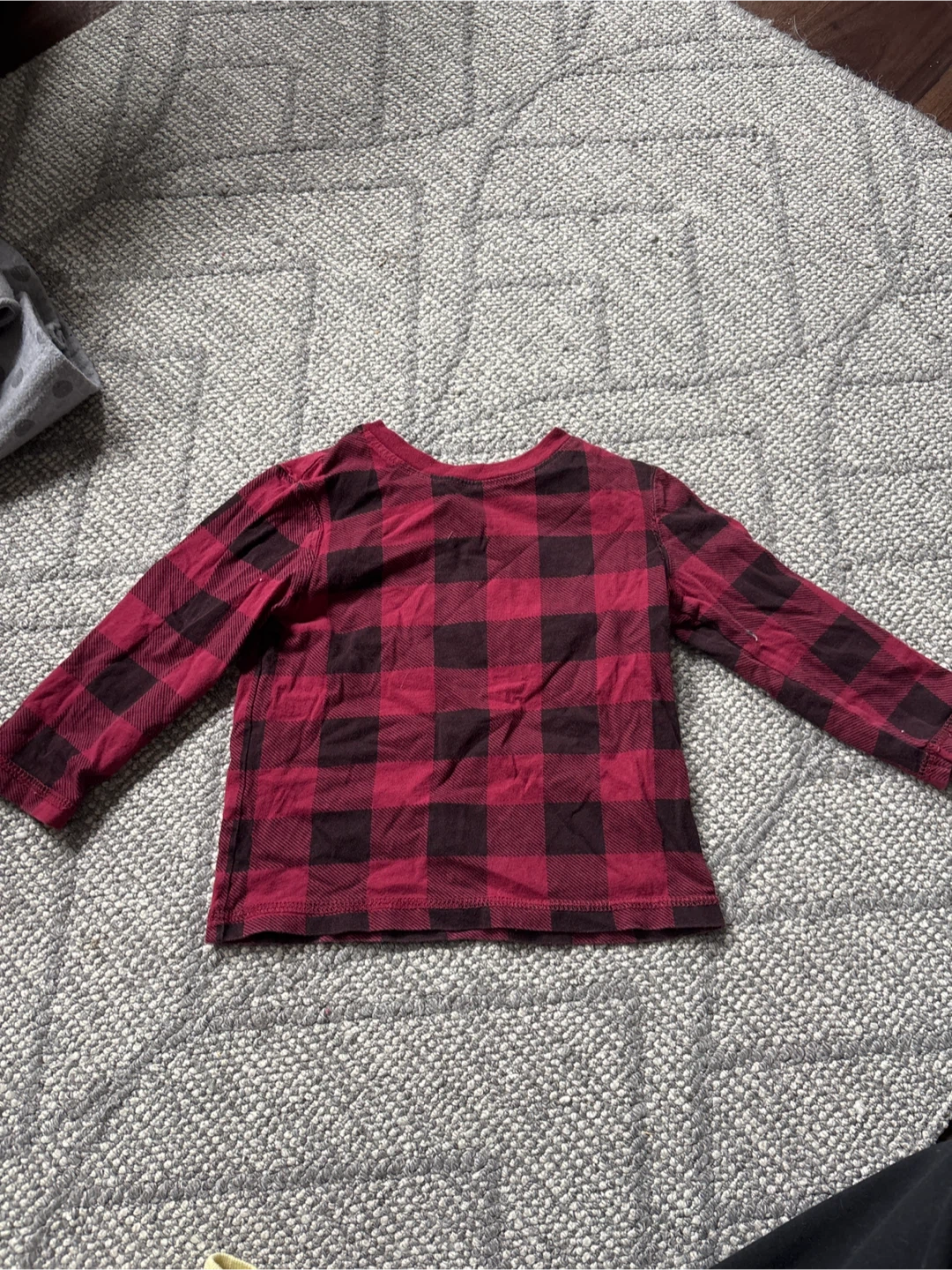 Toddler George Long Sleeve Plaid Shirt 2T