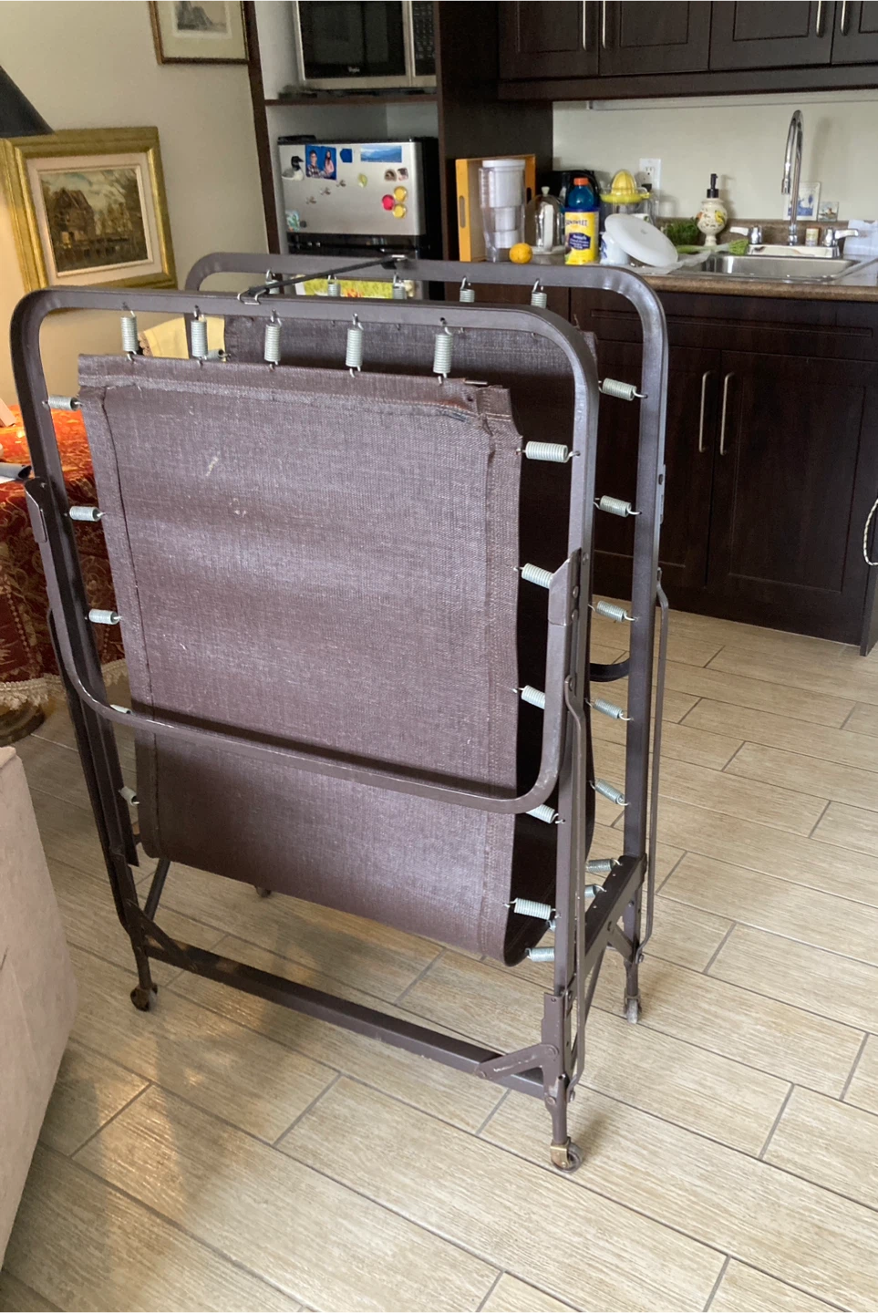 Folding Bed with mattress