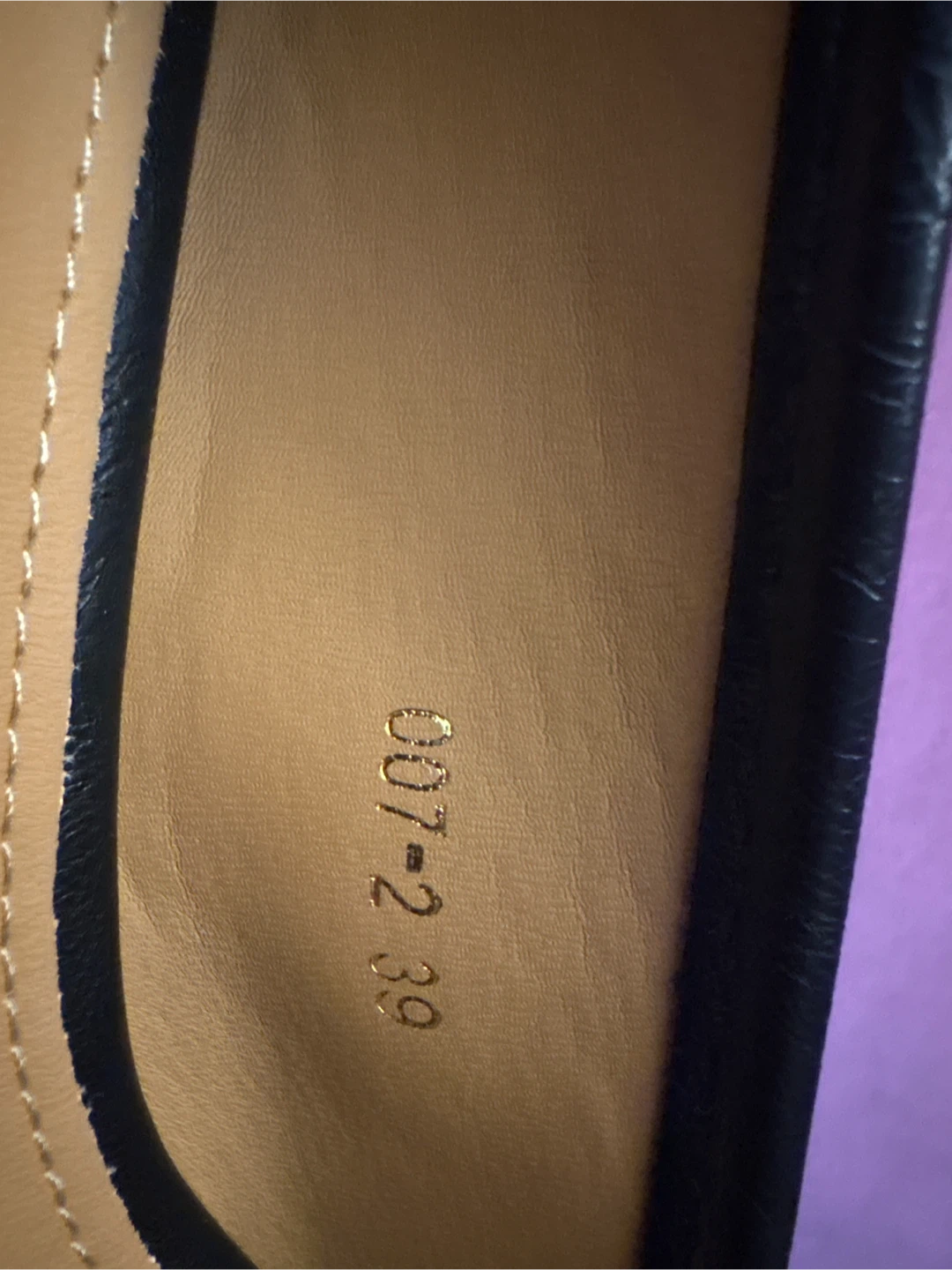 New Raboesy Black leather Ballet Flats - Size 39 - photo 4