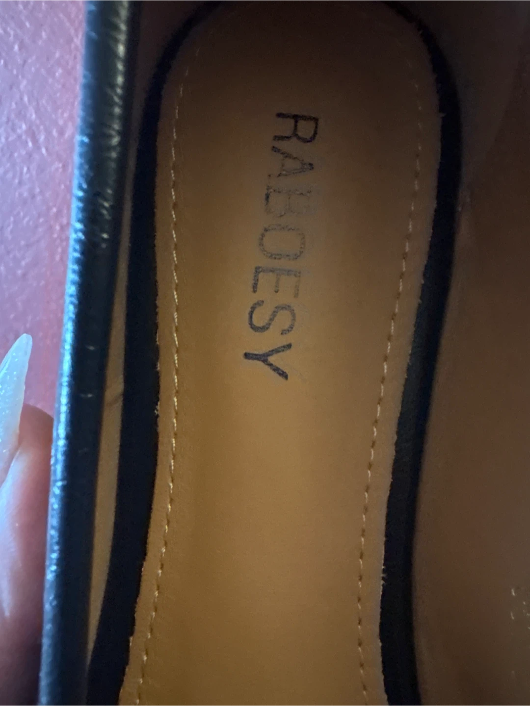 New Raboesy Black leather Ballet Flats - Size 39 - photo 5