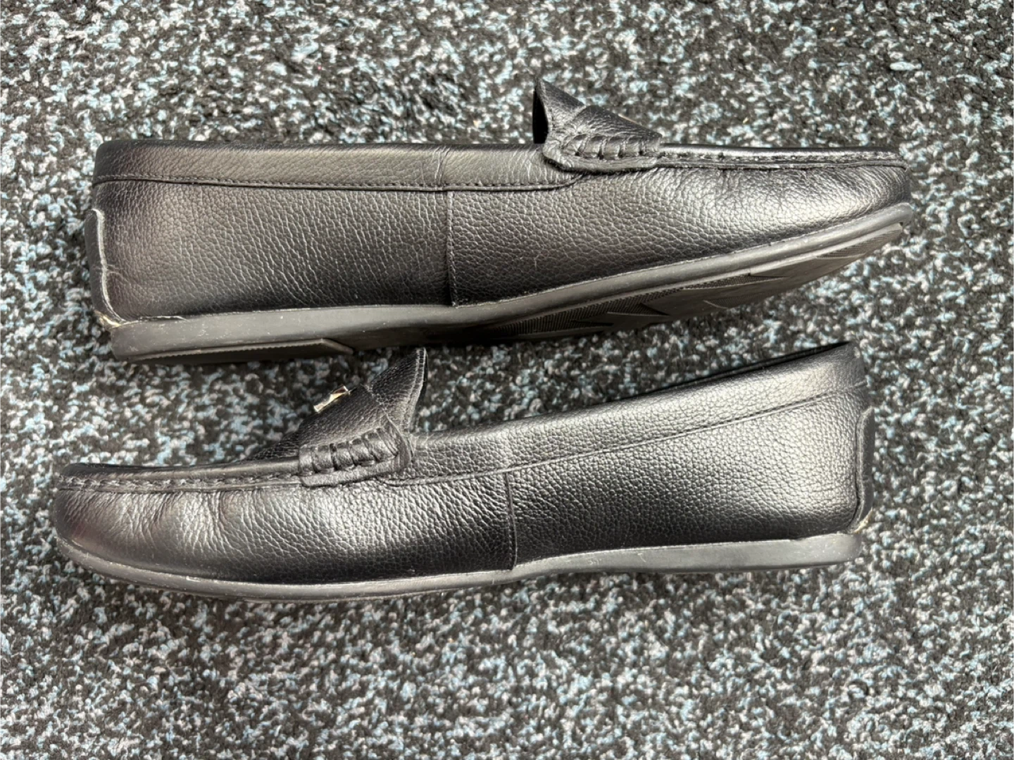Michael Kors Black Leather Loafers - Women’s Size 9 - photo 5