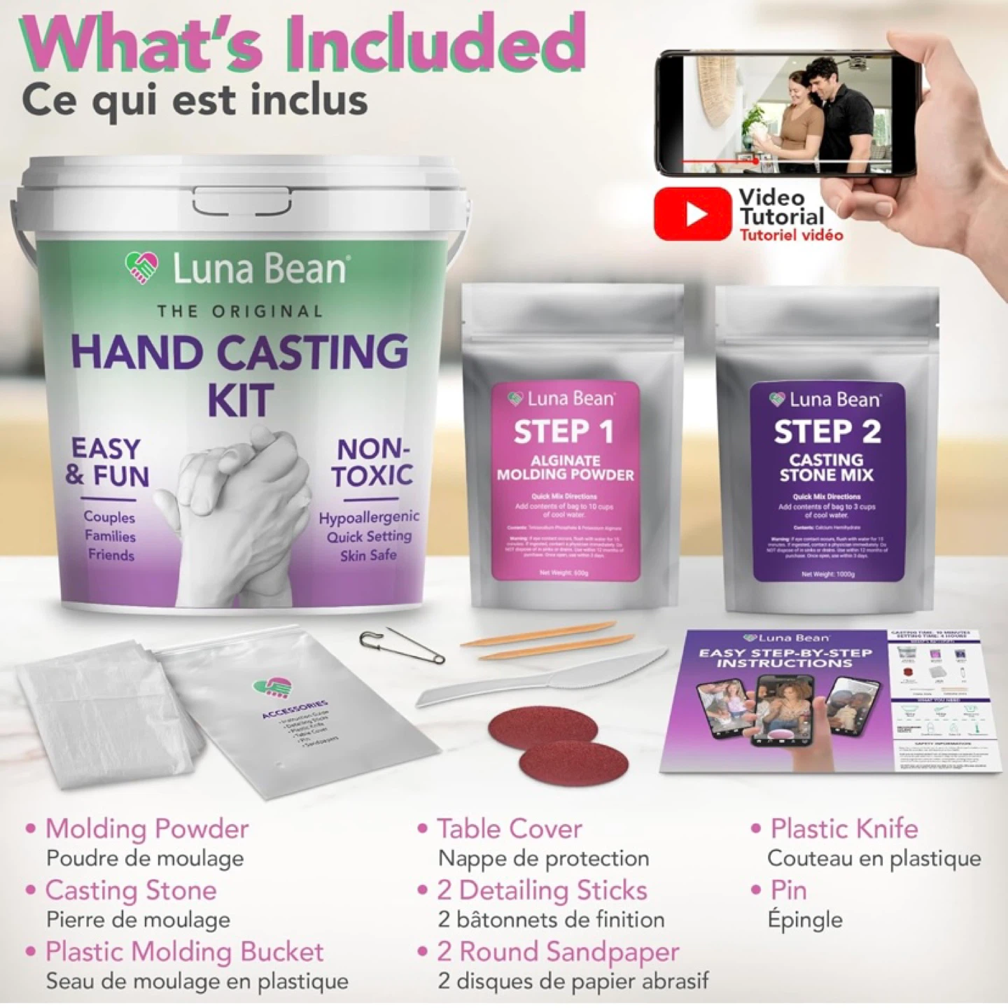 Brand New Luna Bean Hand Casting Kit - photo 5