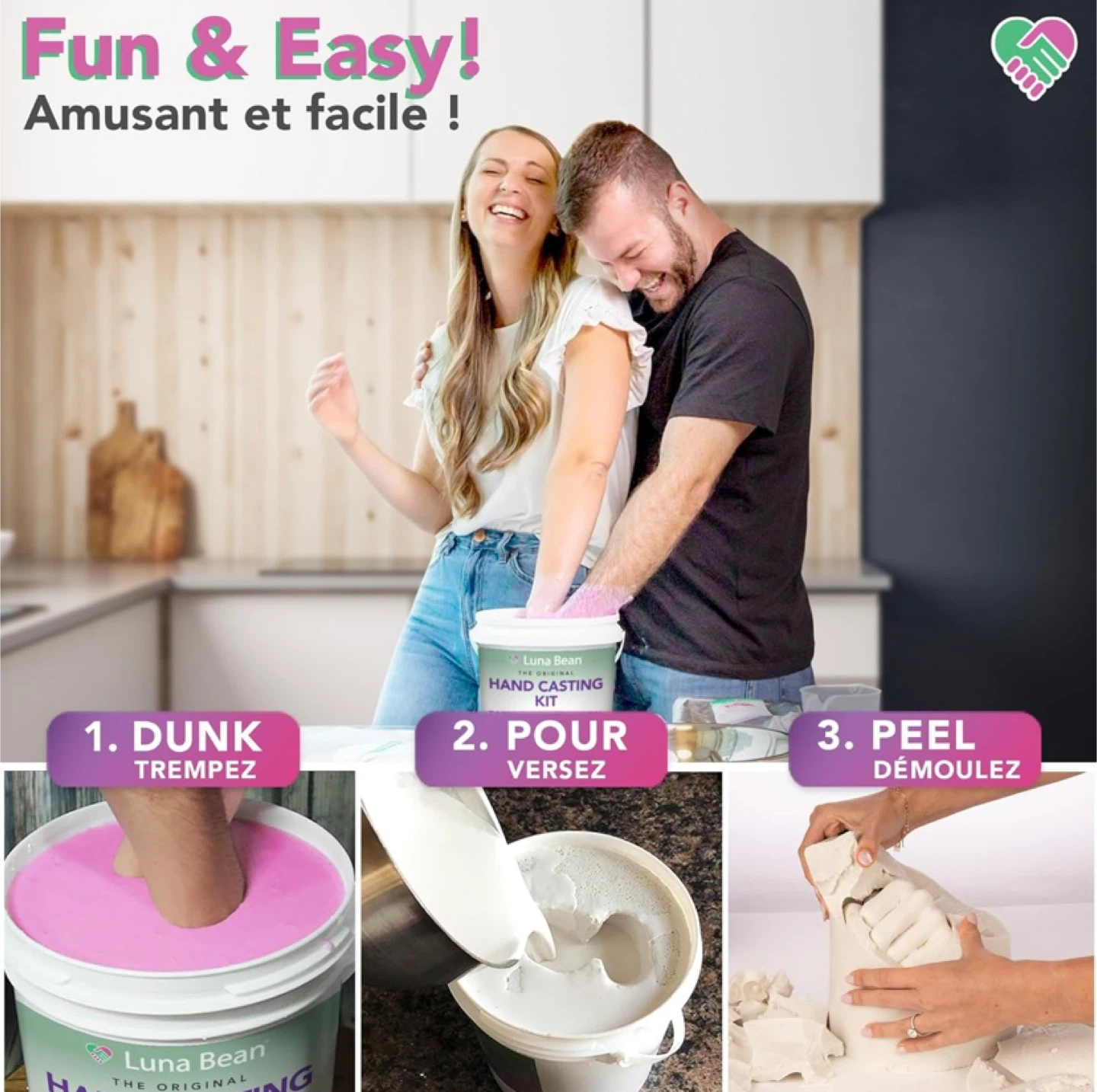 Brand New Luna Bean Hand Casting Kit - photo 3