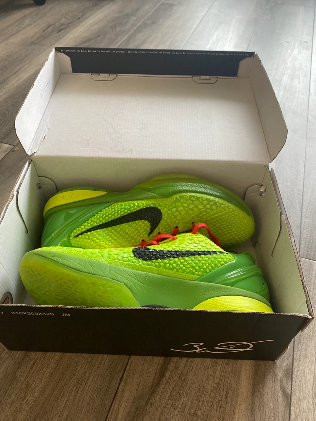 Nike Kobe 6 Protro "grinches" Basketball Shoes US 8.5 - photo 3