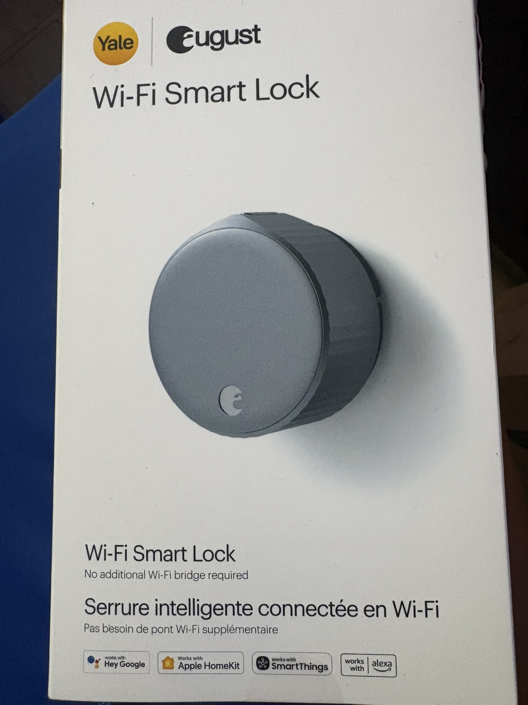 Yale August Wi-Fi Smart Lock- BRAND NEW!!!