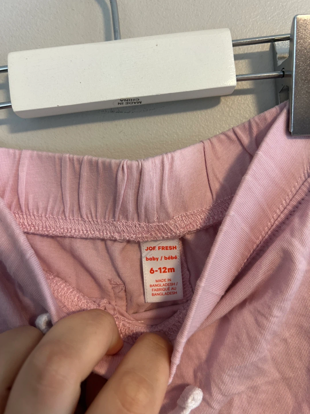 JOE FRESH Baby Pink Shorts 6-12 Months - photo 2